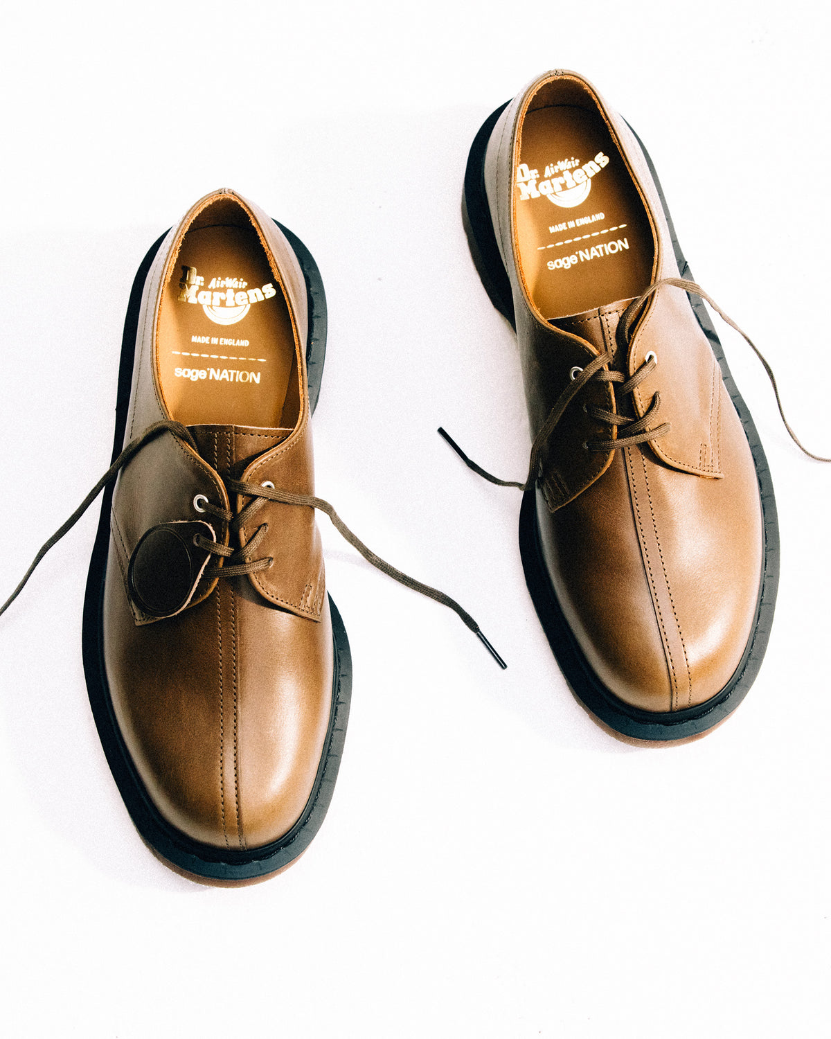 Sage Nation + Dr martens 1461 Clove