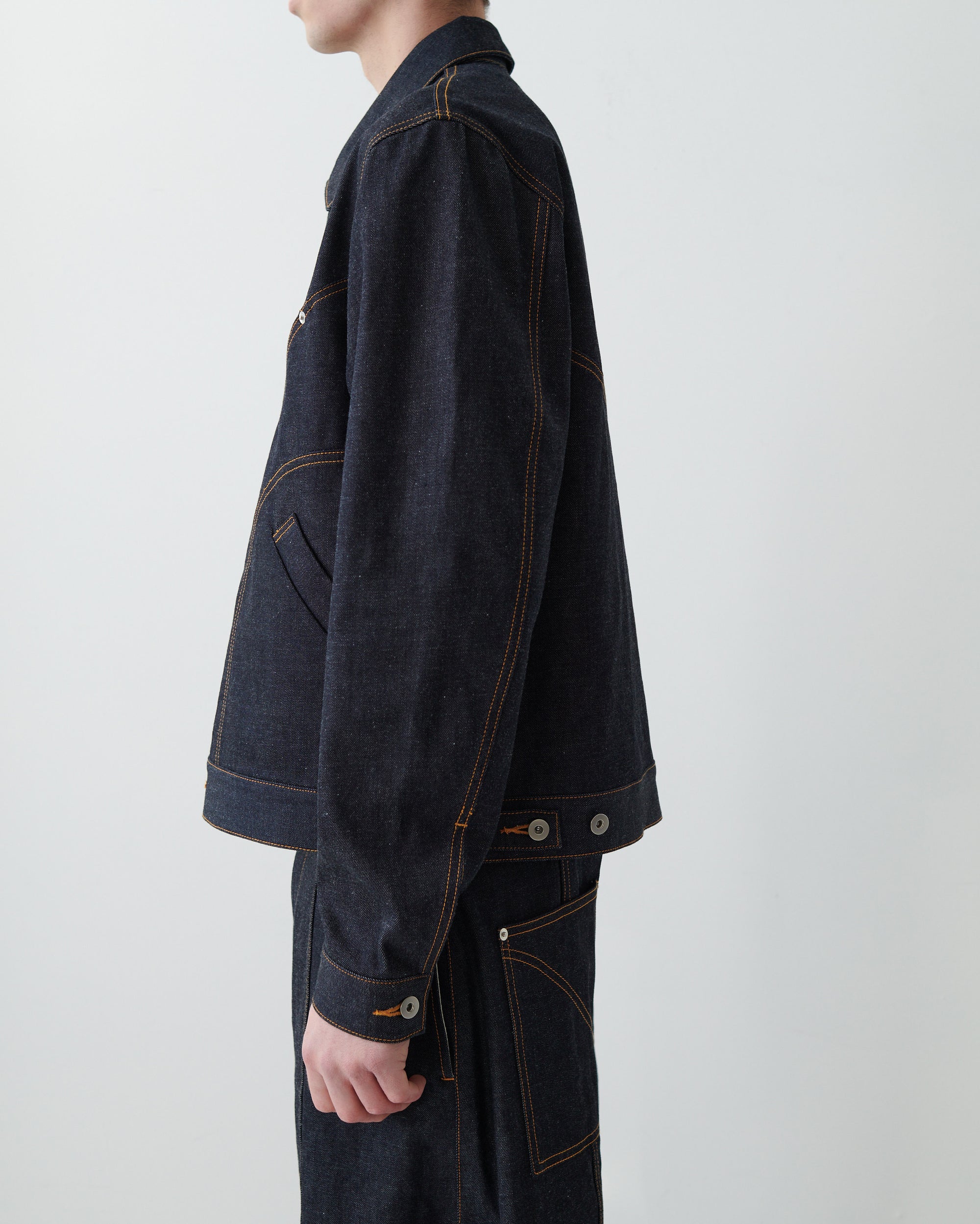 Denim Jiji Jacket - Raw Denim