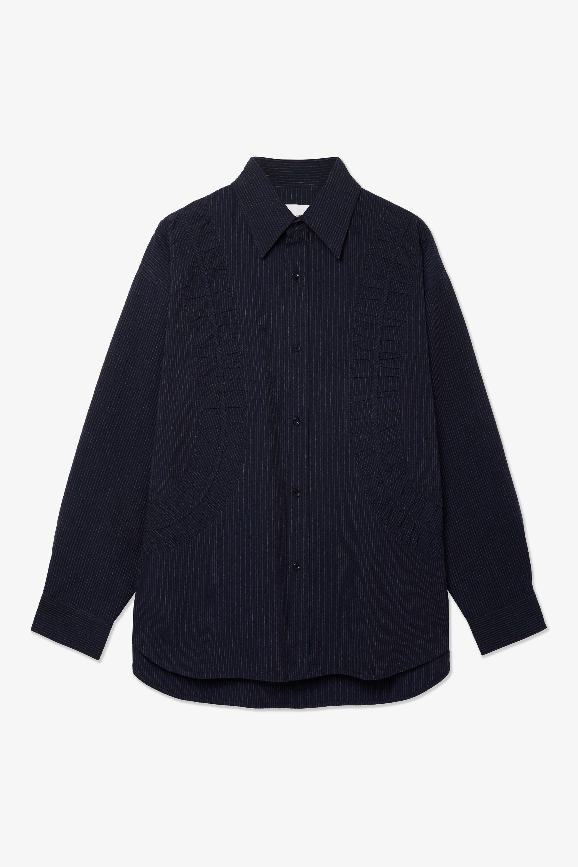 Fossil LS Shirt - Indigo Stripe