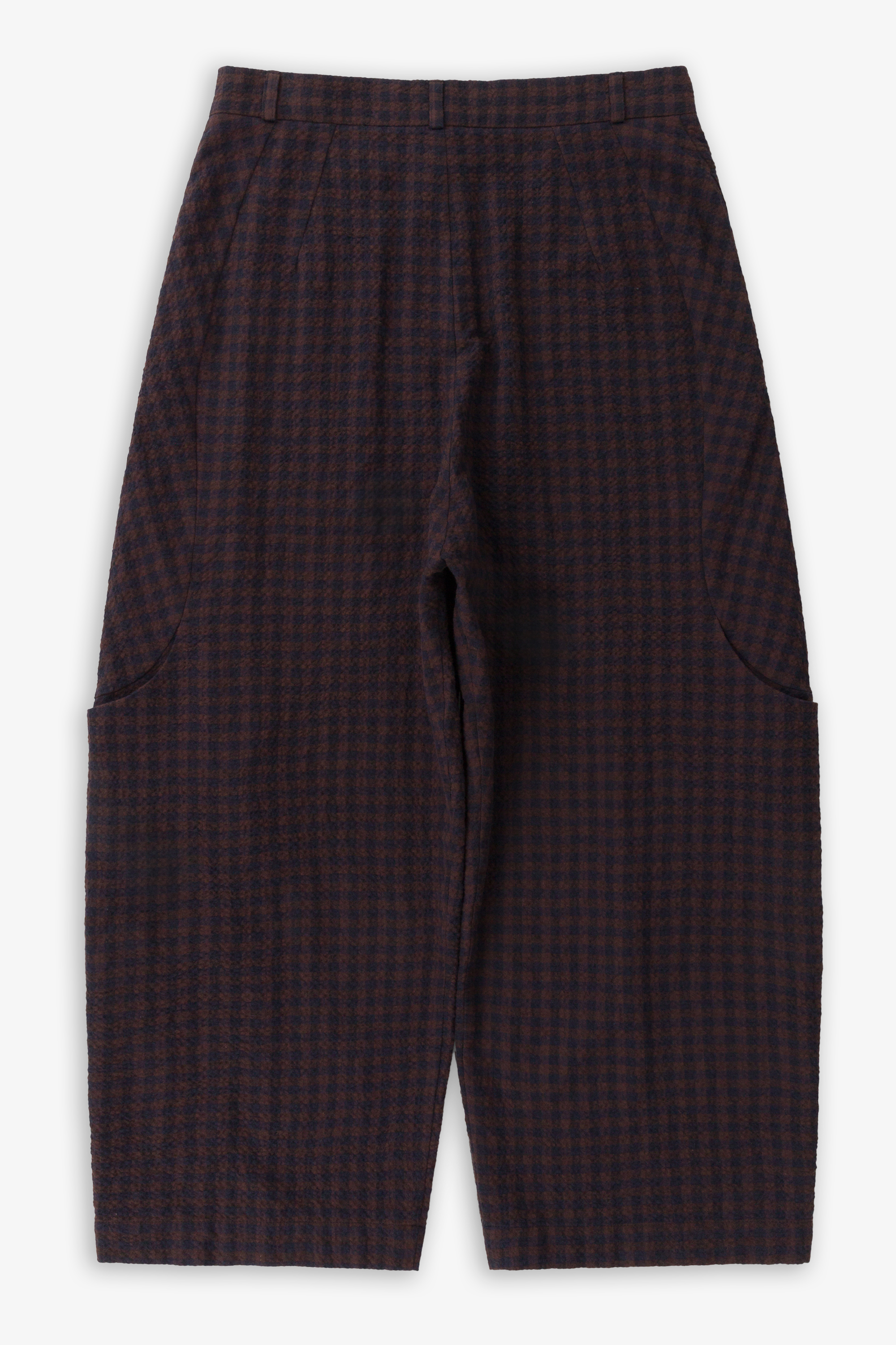 Malay trouser - Burgundy gingham