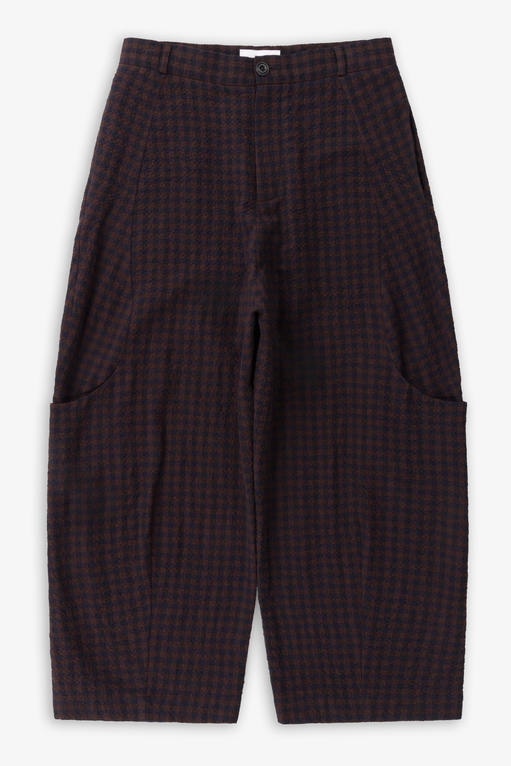 Malay trouser - Burgundy gingham