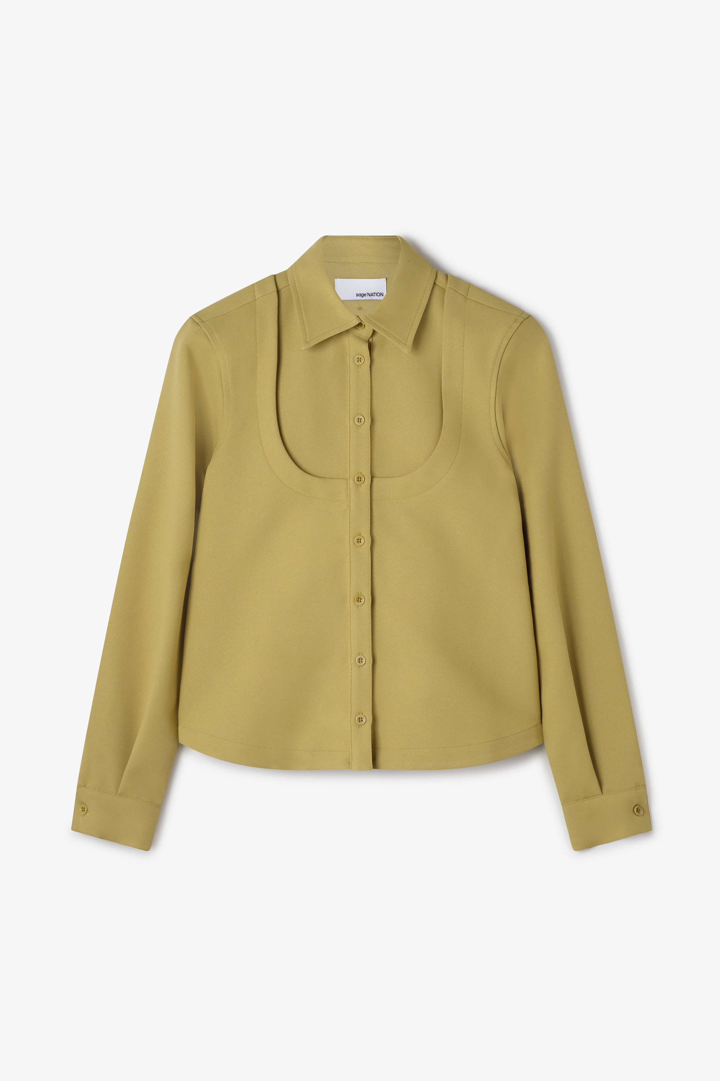 Sakura Shirt - Pistacchio
