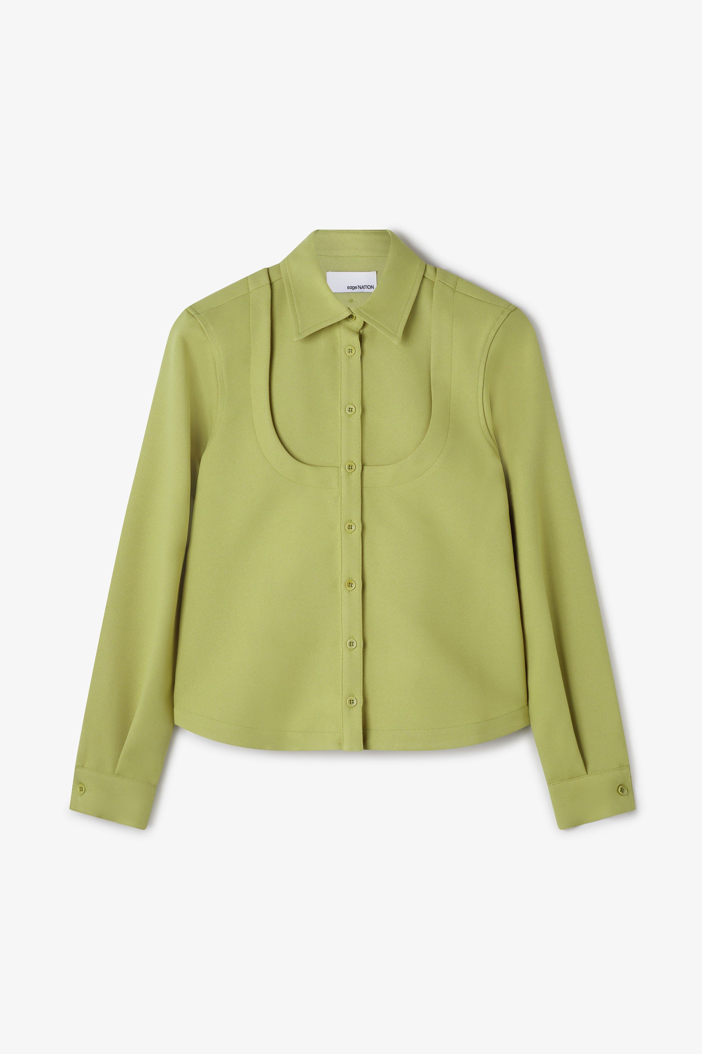 Sakura Shirt - Pistacchio