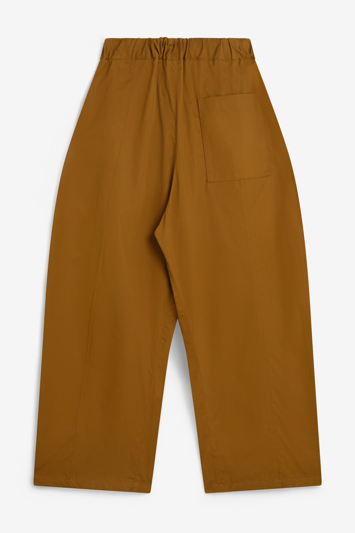 Box Pleat Trouser - Cinnamon