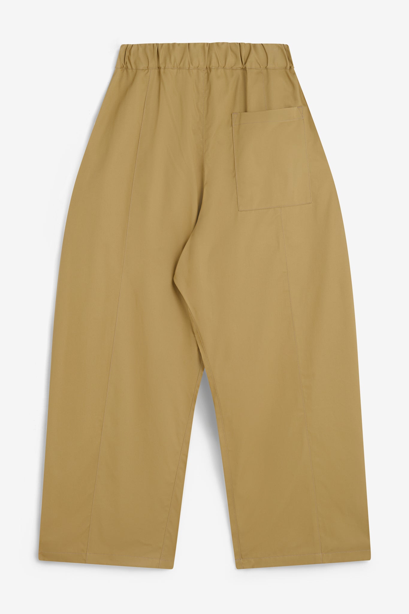 Box Pleat Trouser - Sand