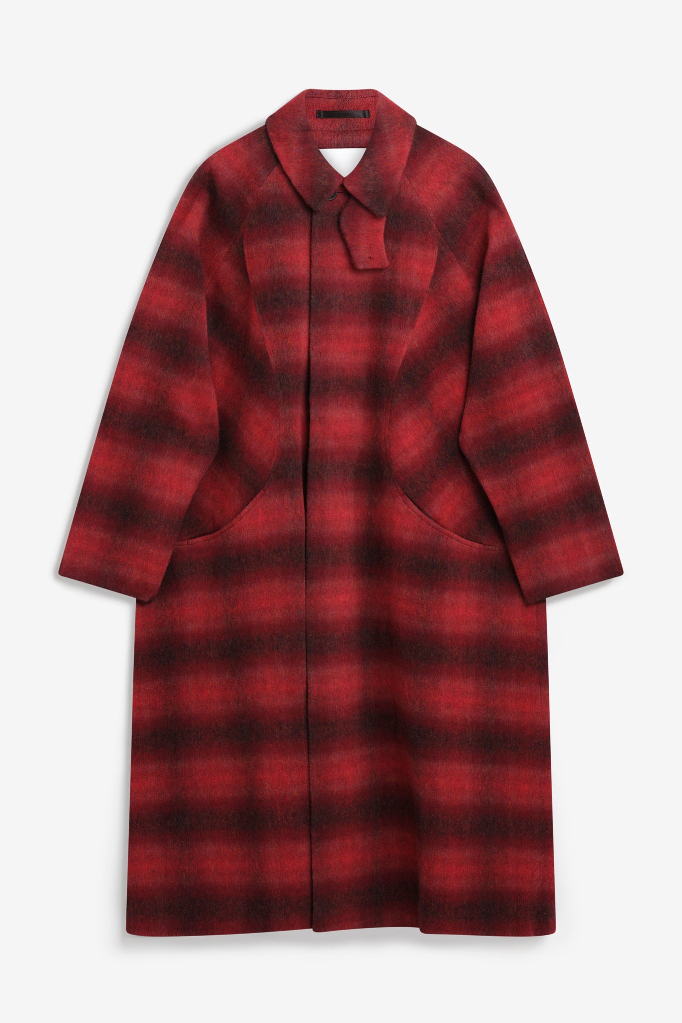 Takeshi Coat - Red Check