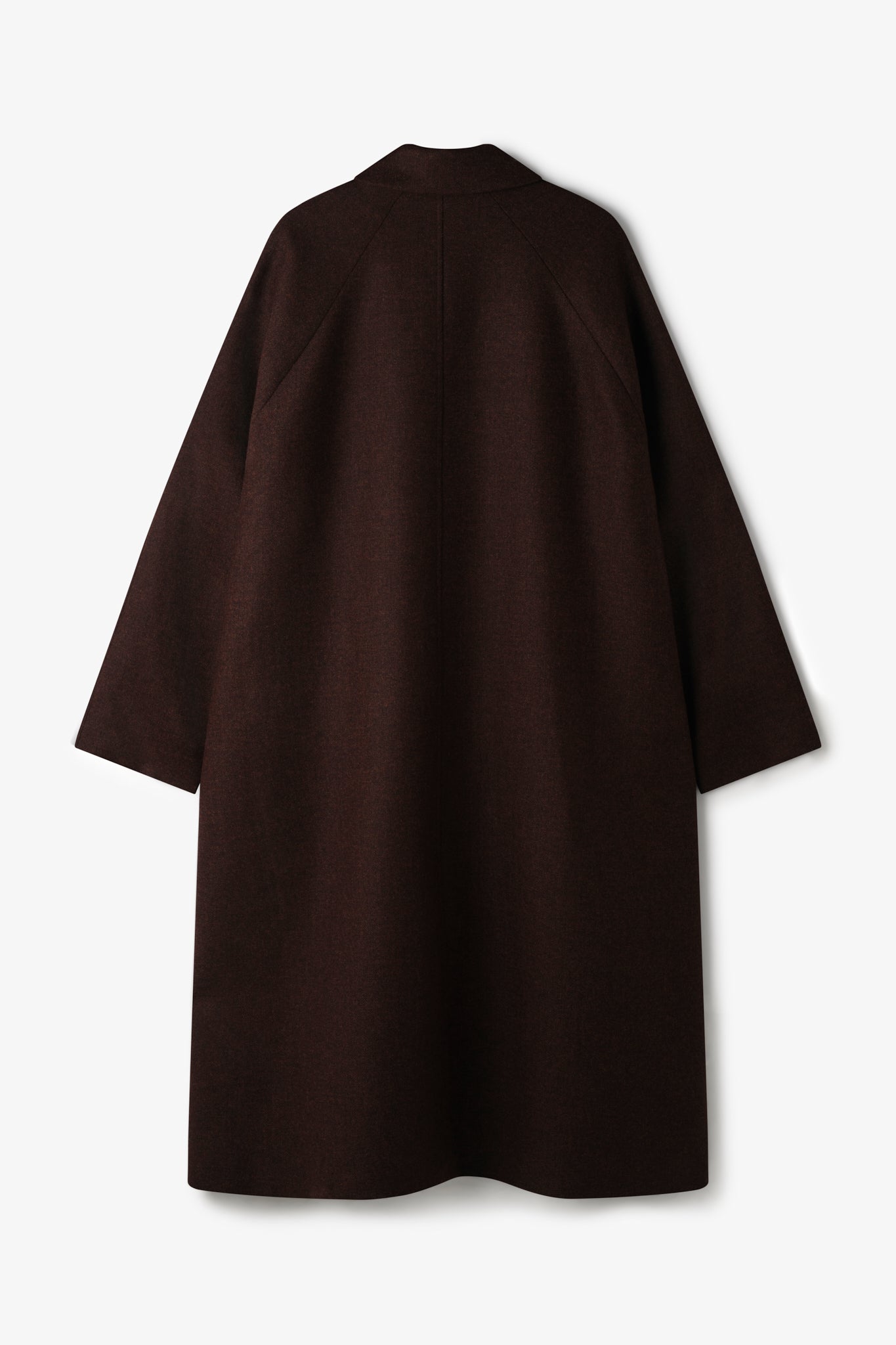 Takeshi Coat - Mocha Herringbone