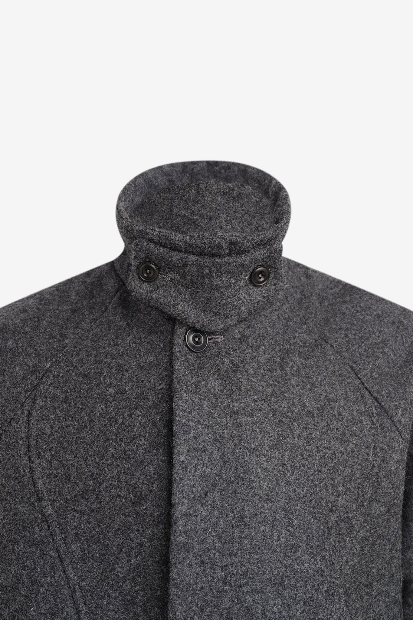 Takeshi Coat - Charcoal