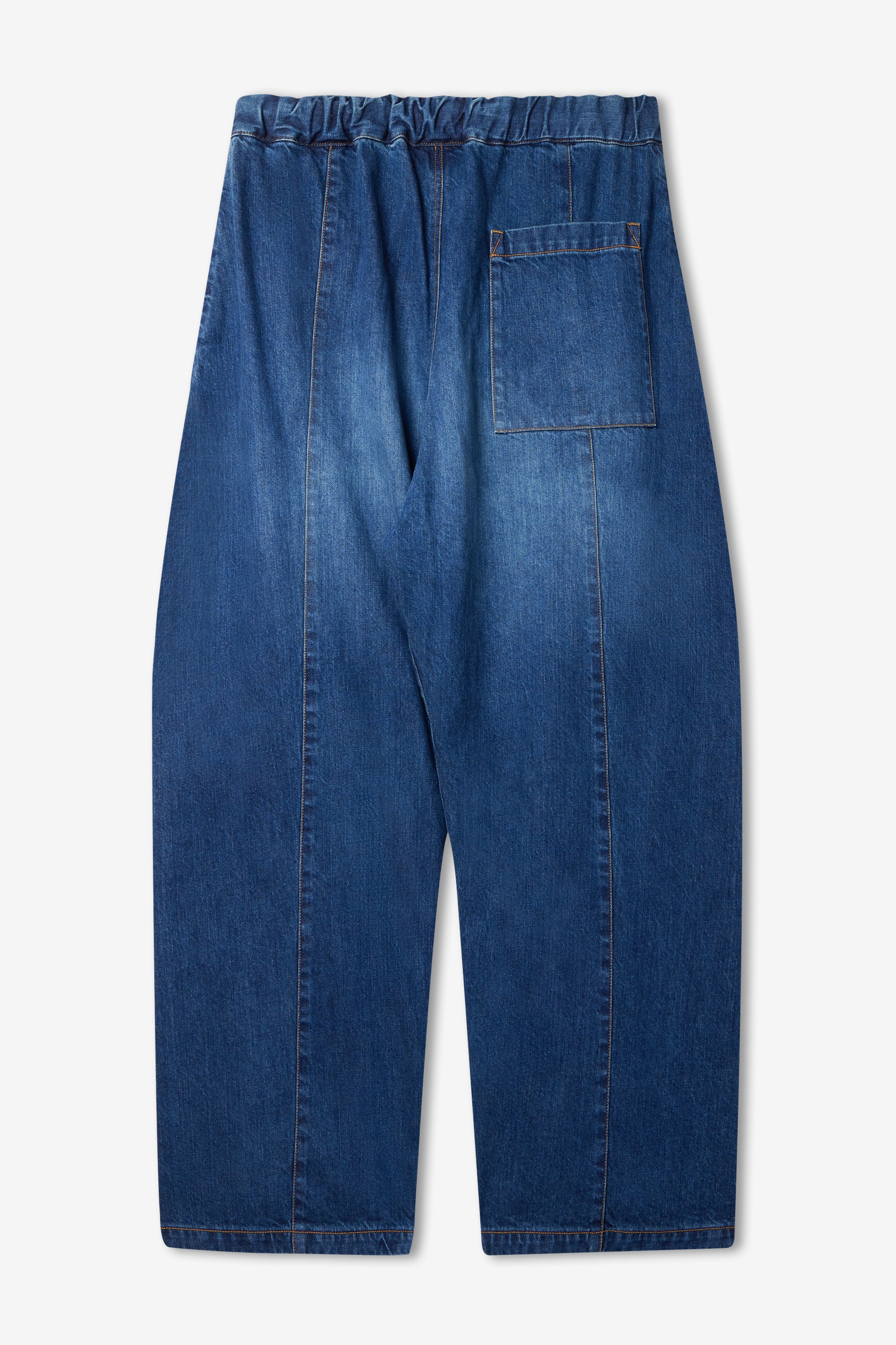 Box Pleat Trouser Denim - Indigo Wash – SAGE NATION