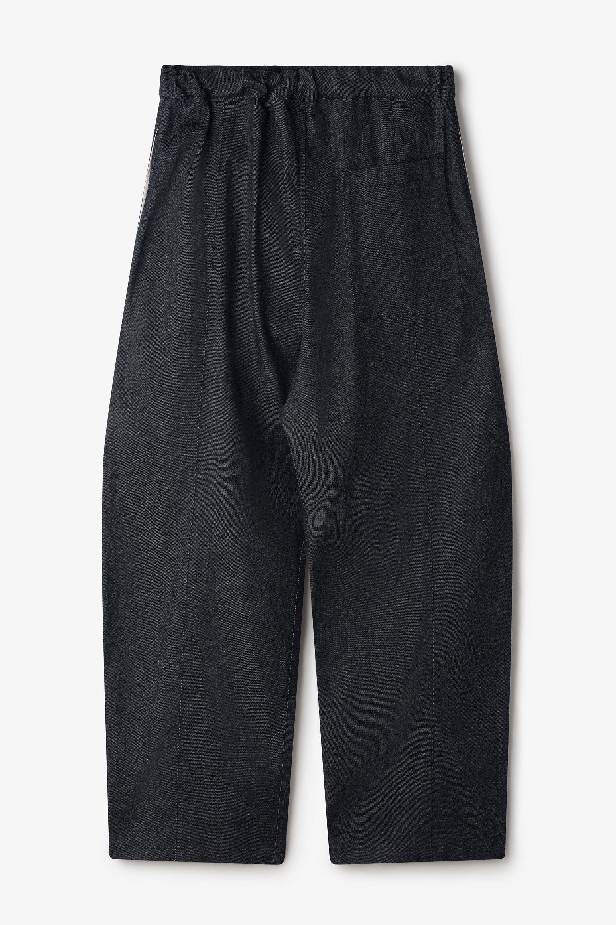 Box Pleat Trouser Denim - Raw Black – SAGE NATION