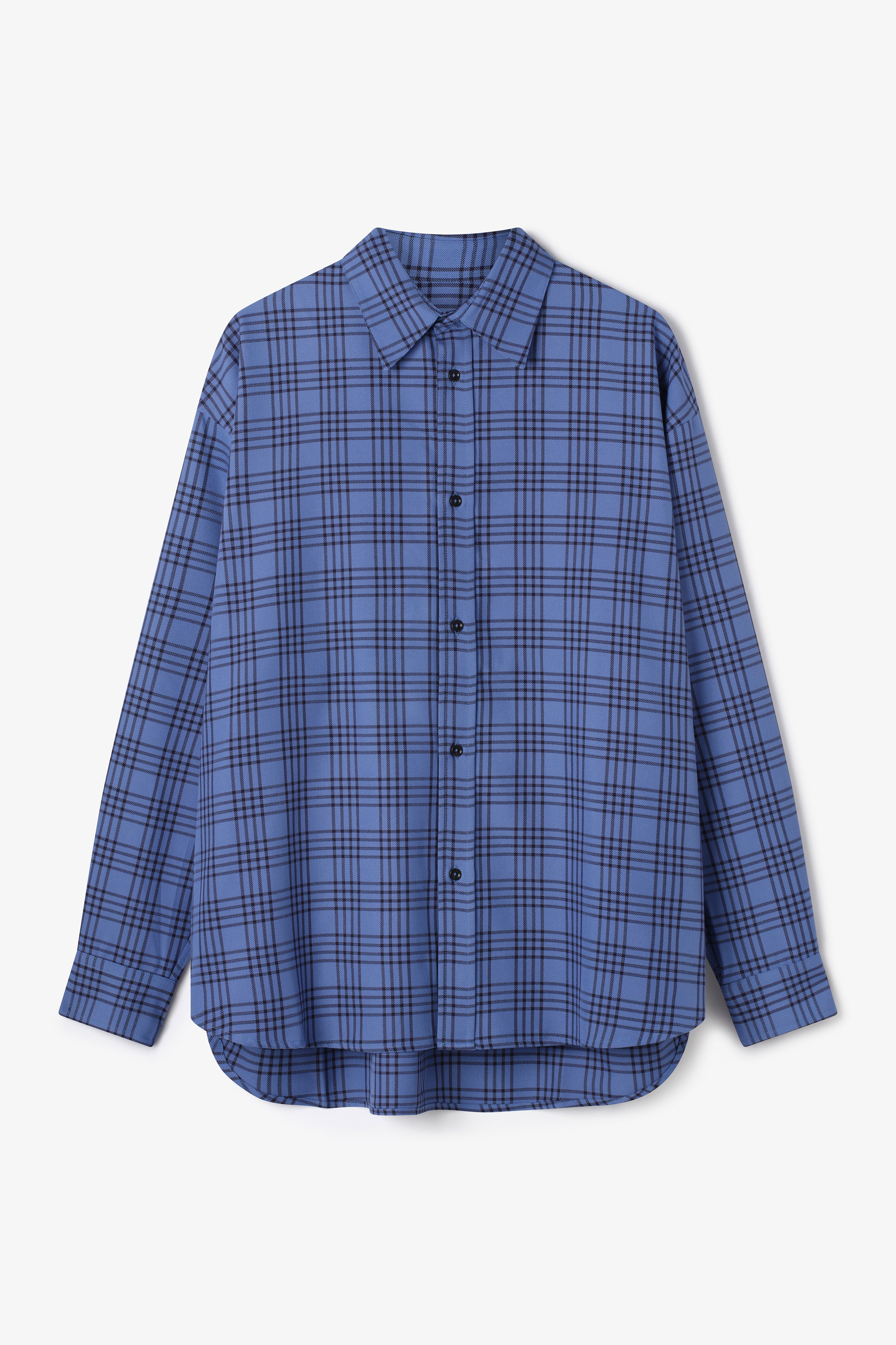 Chisholm Shirt - Royal Blue Check