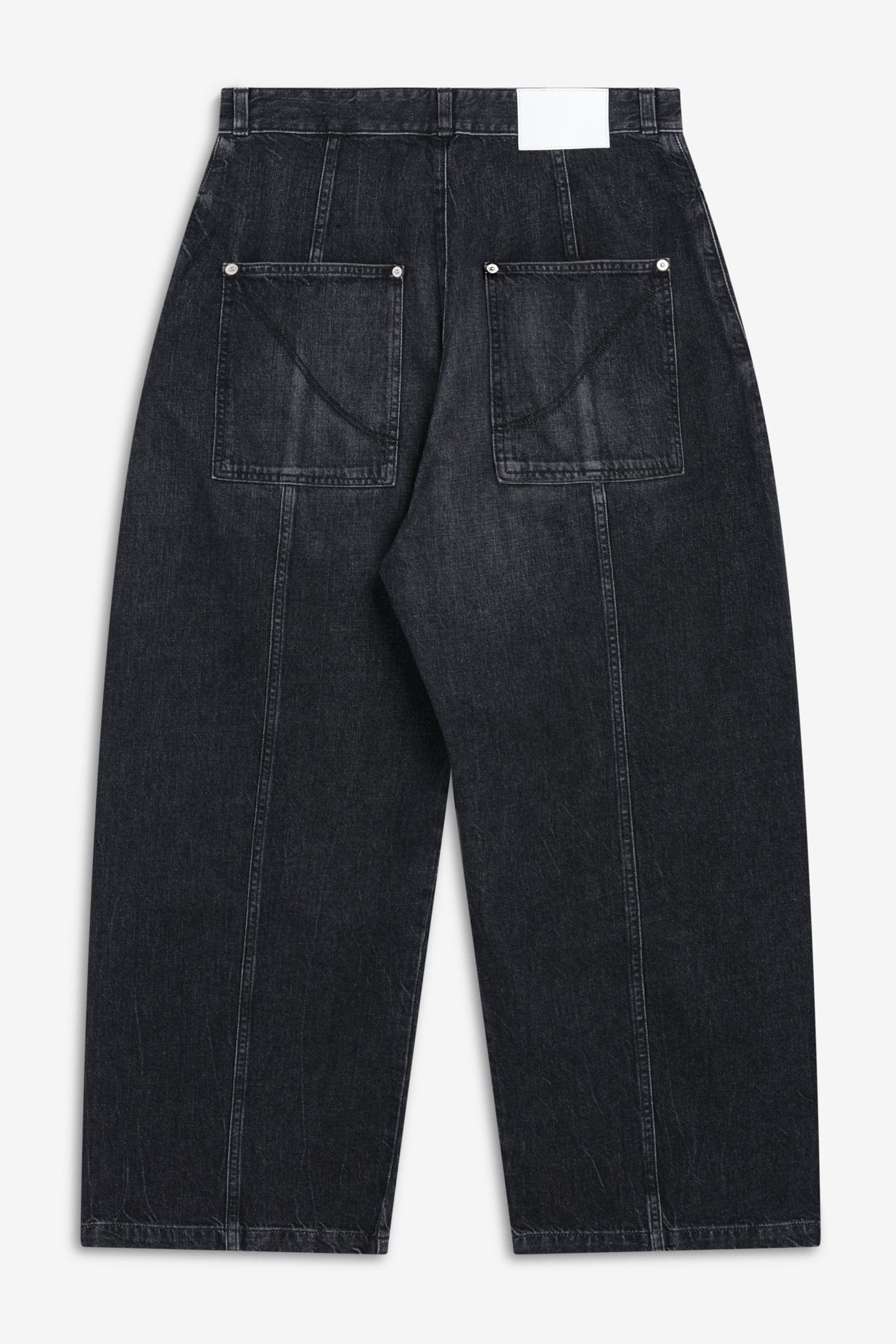 Welt Trouser Denim - Black Wash