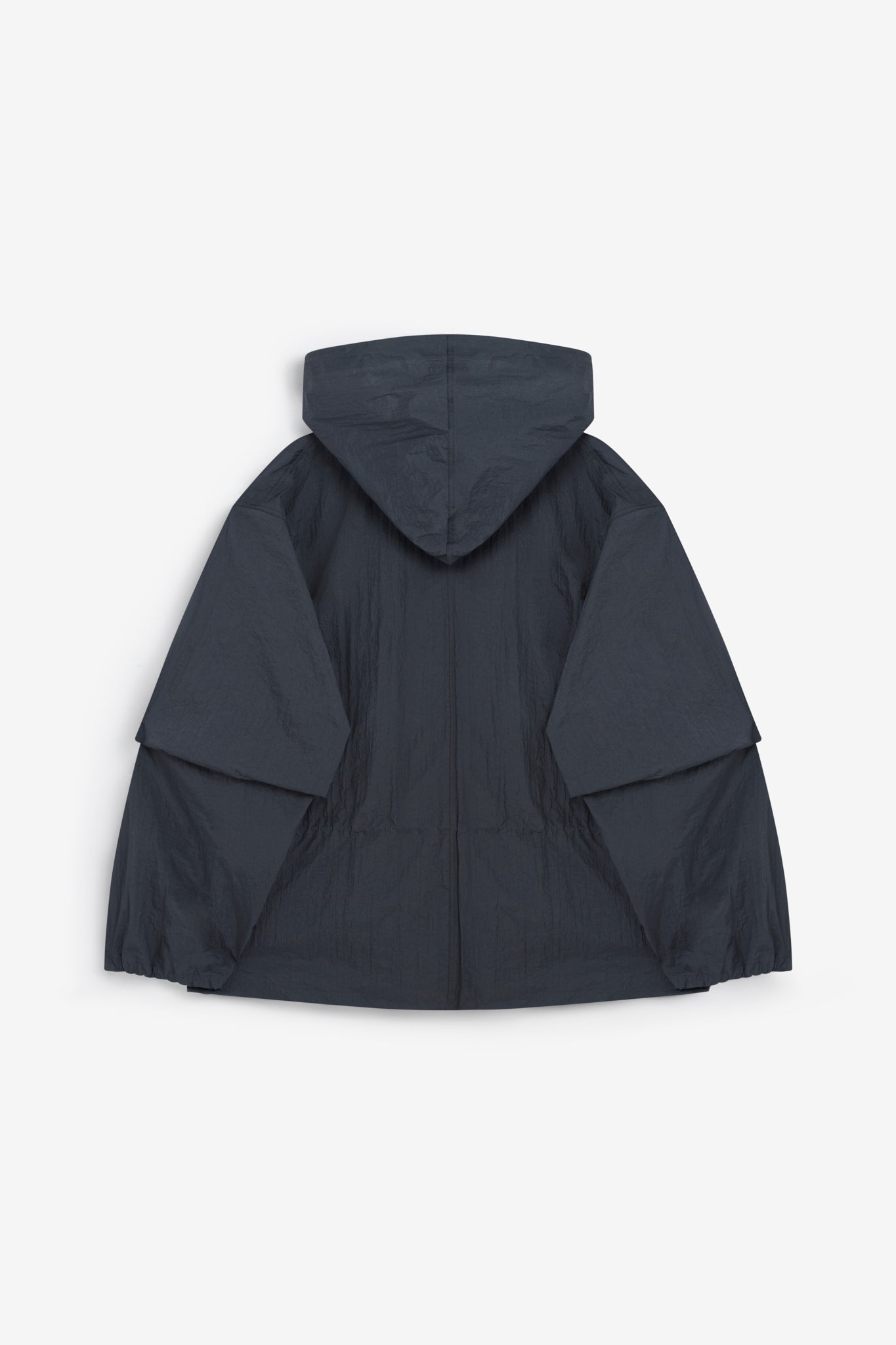 SHORT PARKA - SLATE GREY