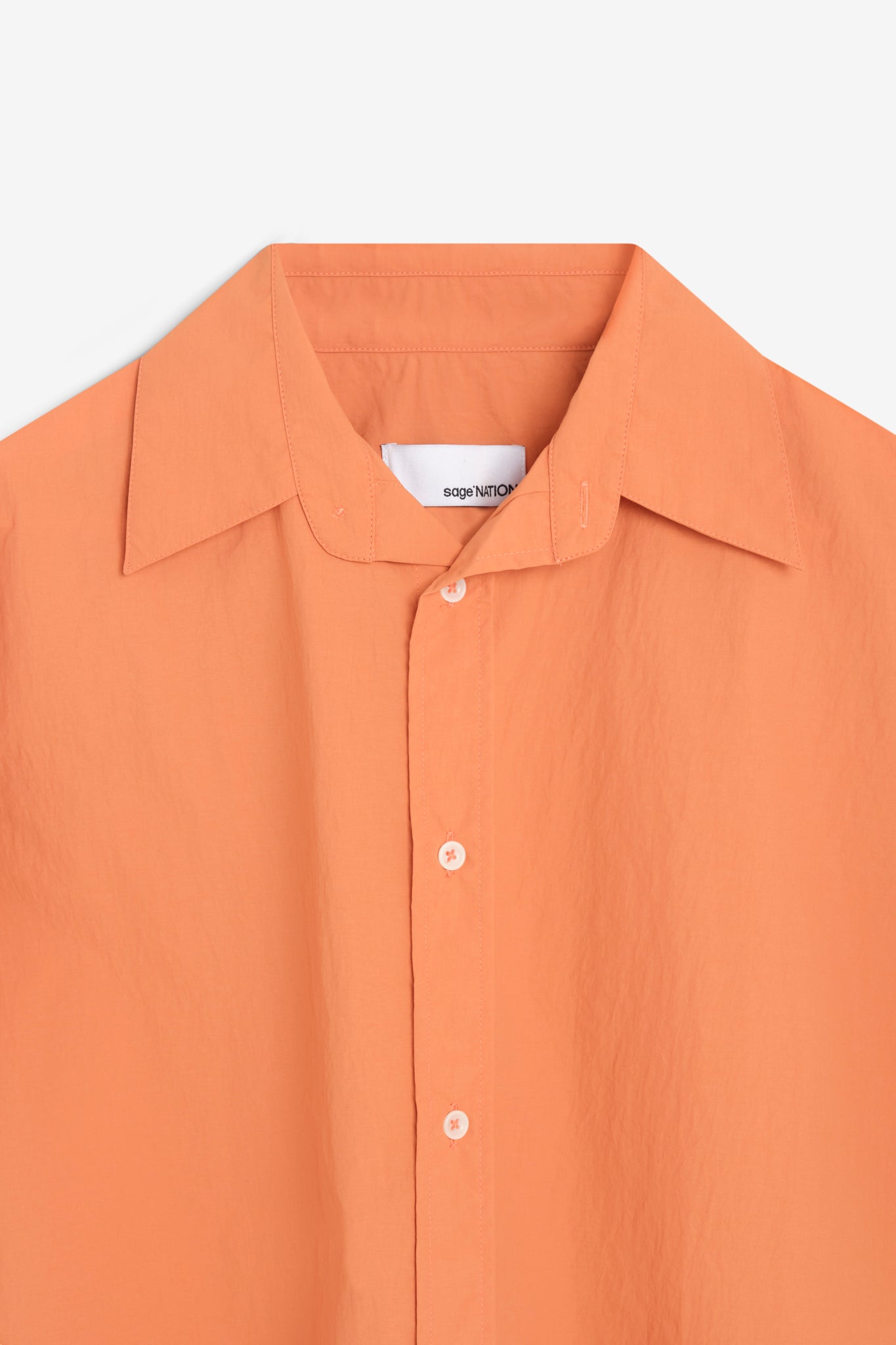 CHISHOLM SHIRT SHORT SLEEVE - TANGERINE ONION DYE