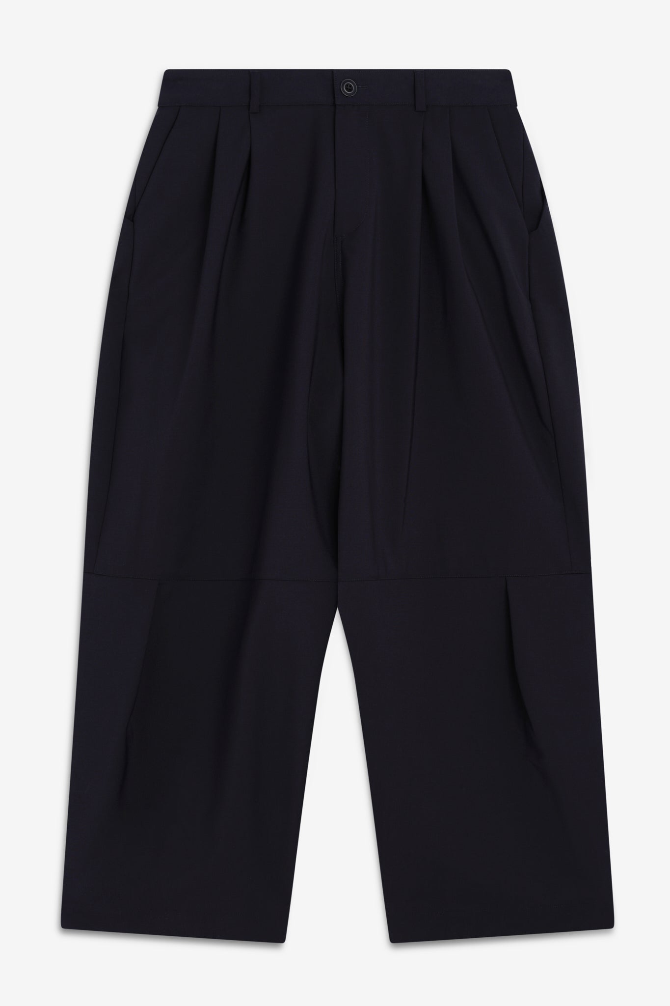 Zushi Trouser - Navy Wool