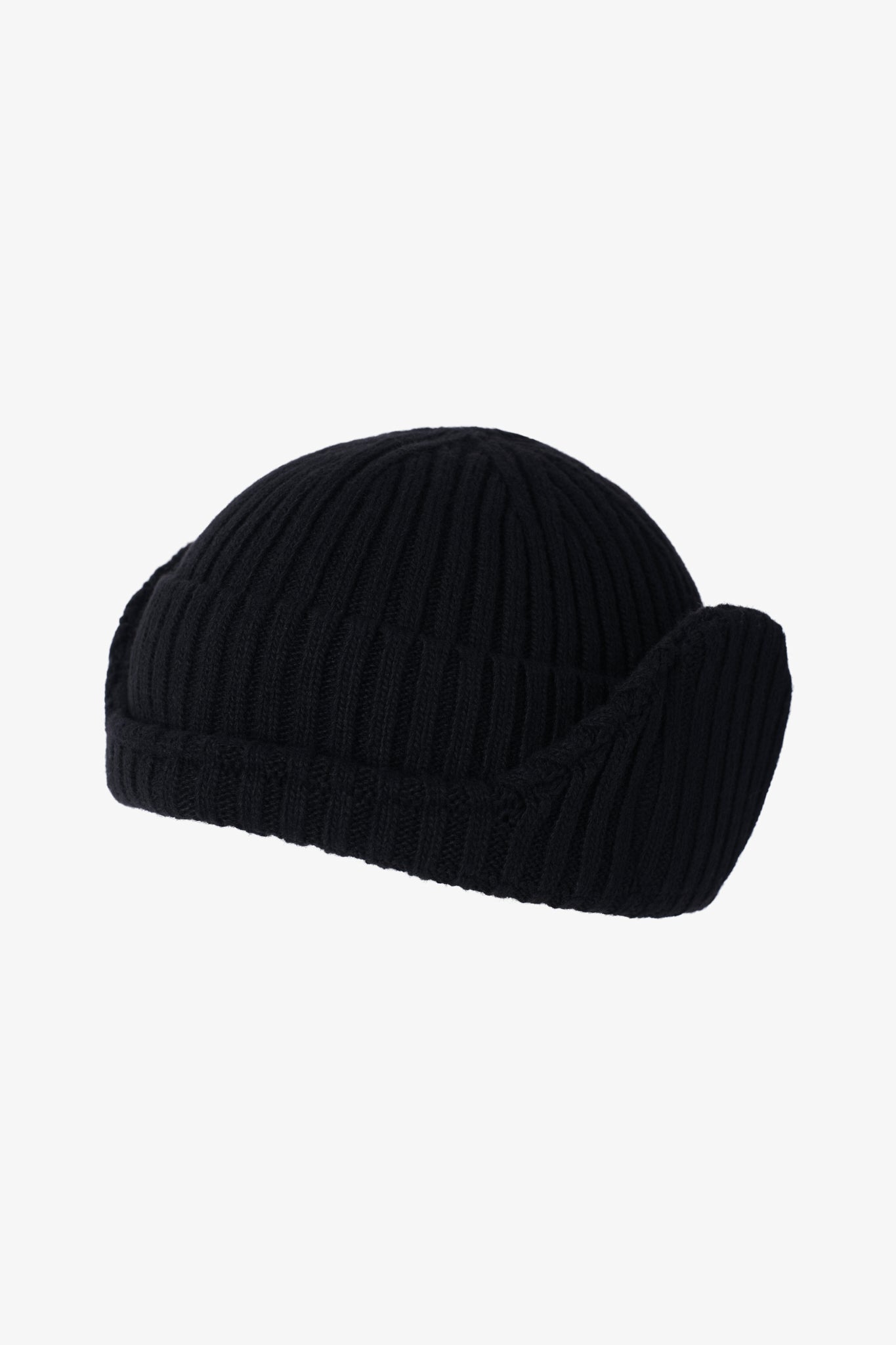 帽子 sage nation FLAP BEANIE Flap Beanie - Black – SAGE NATION