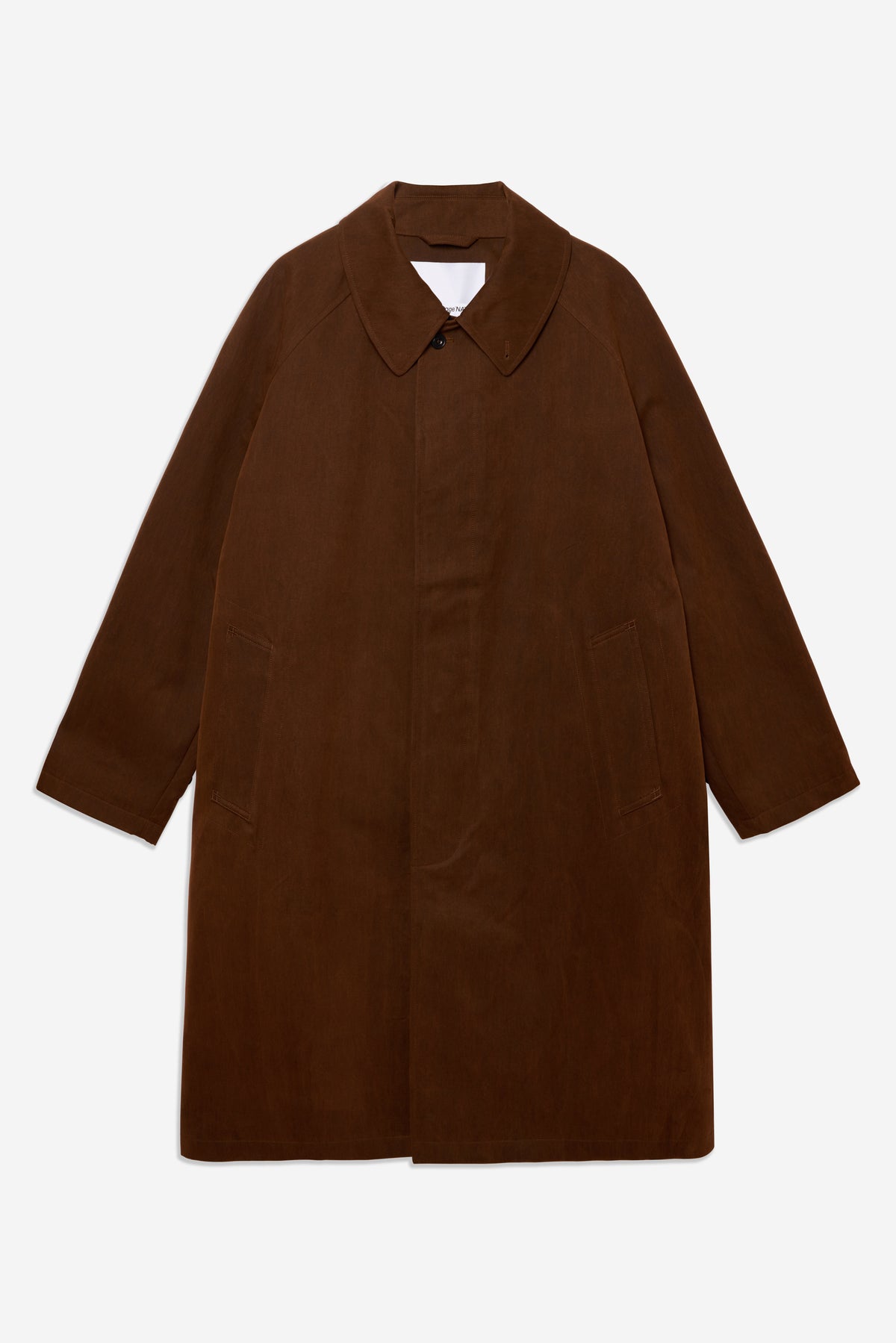 Westminster Overcoat - Bark Brown
