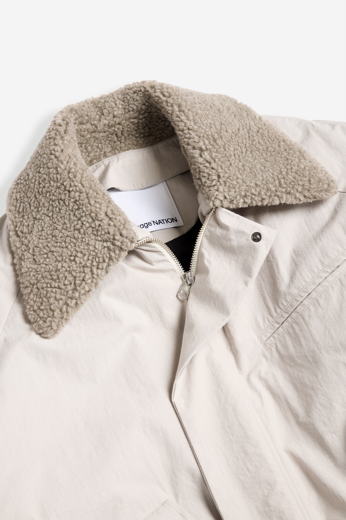 Toya Bomber - Light Grey