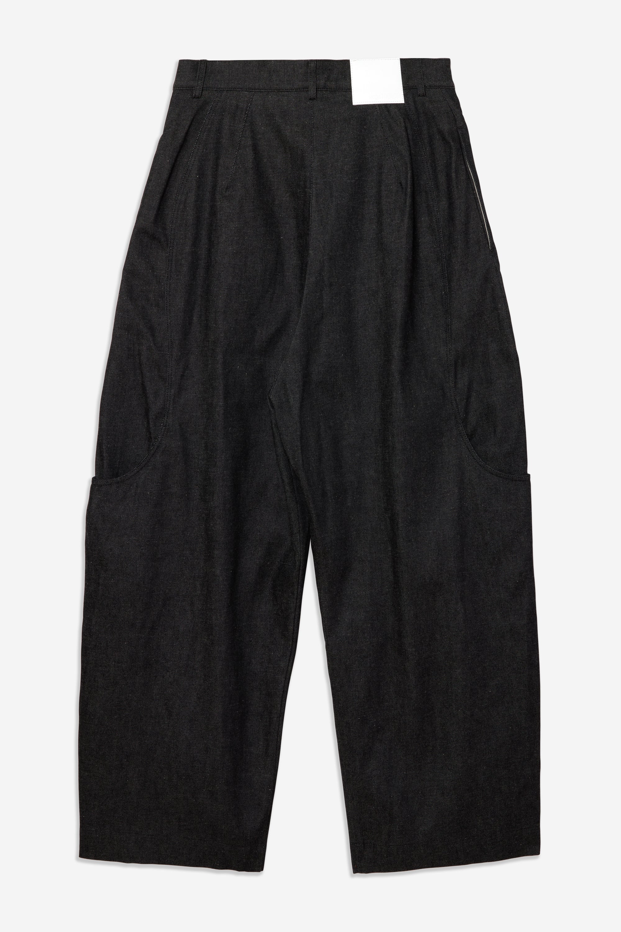 Malay Trouser Denim - Raw Black
