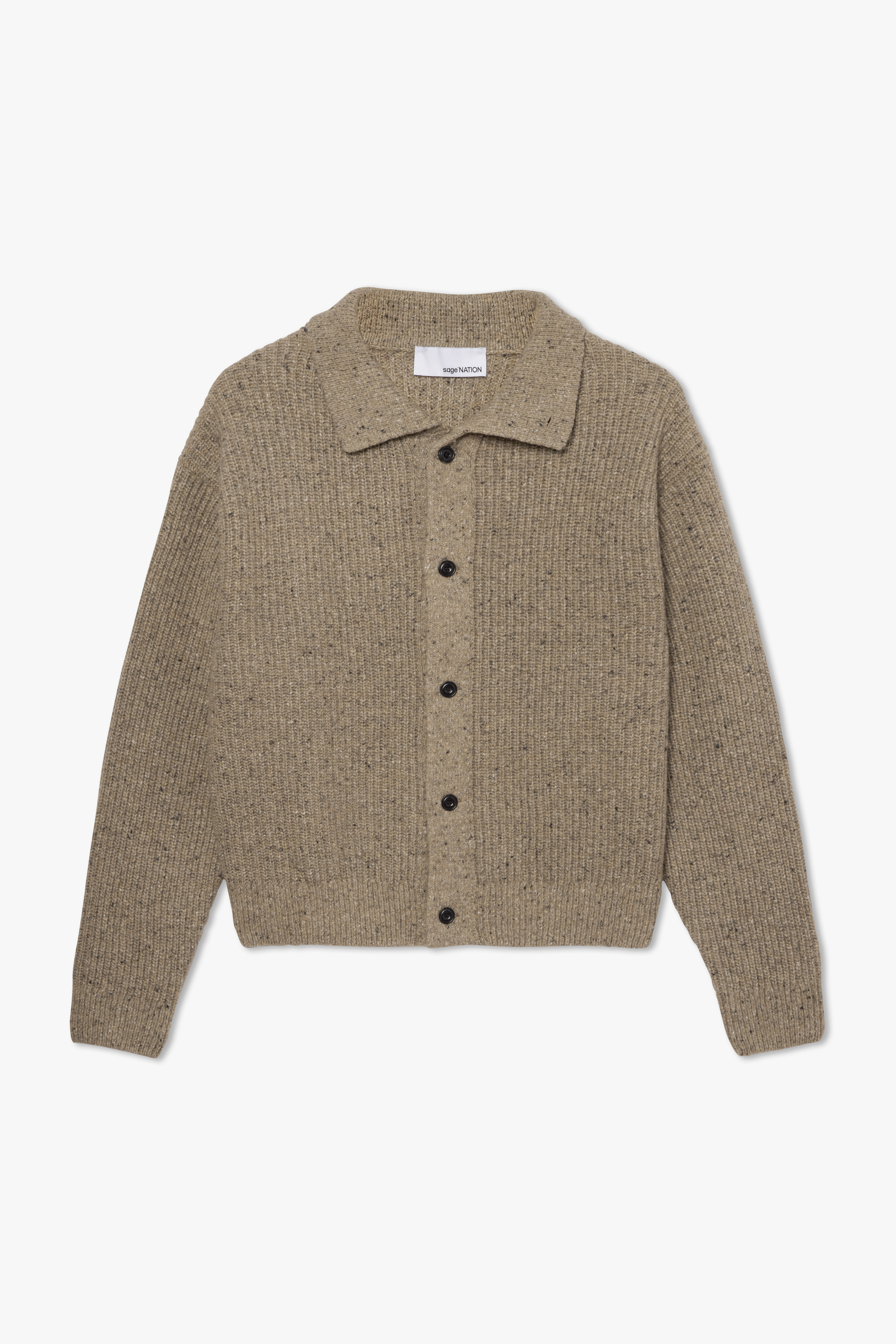 Wiral Cardigan - Speckled Beige