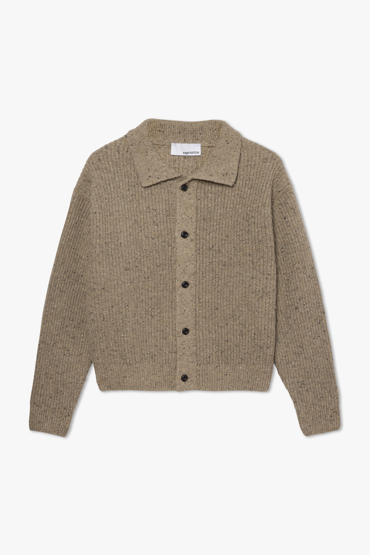 Wiral Cardigan - Speckled Beige
