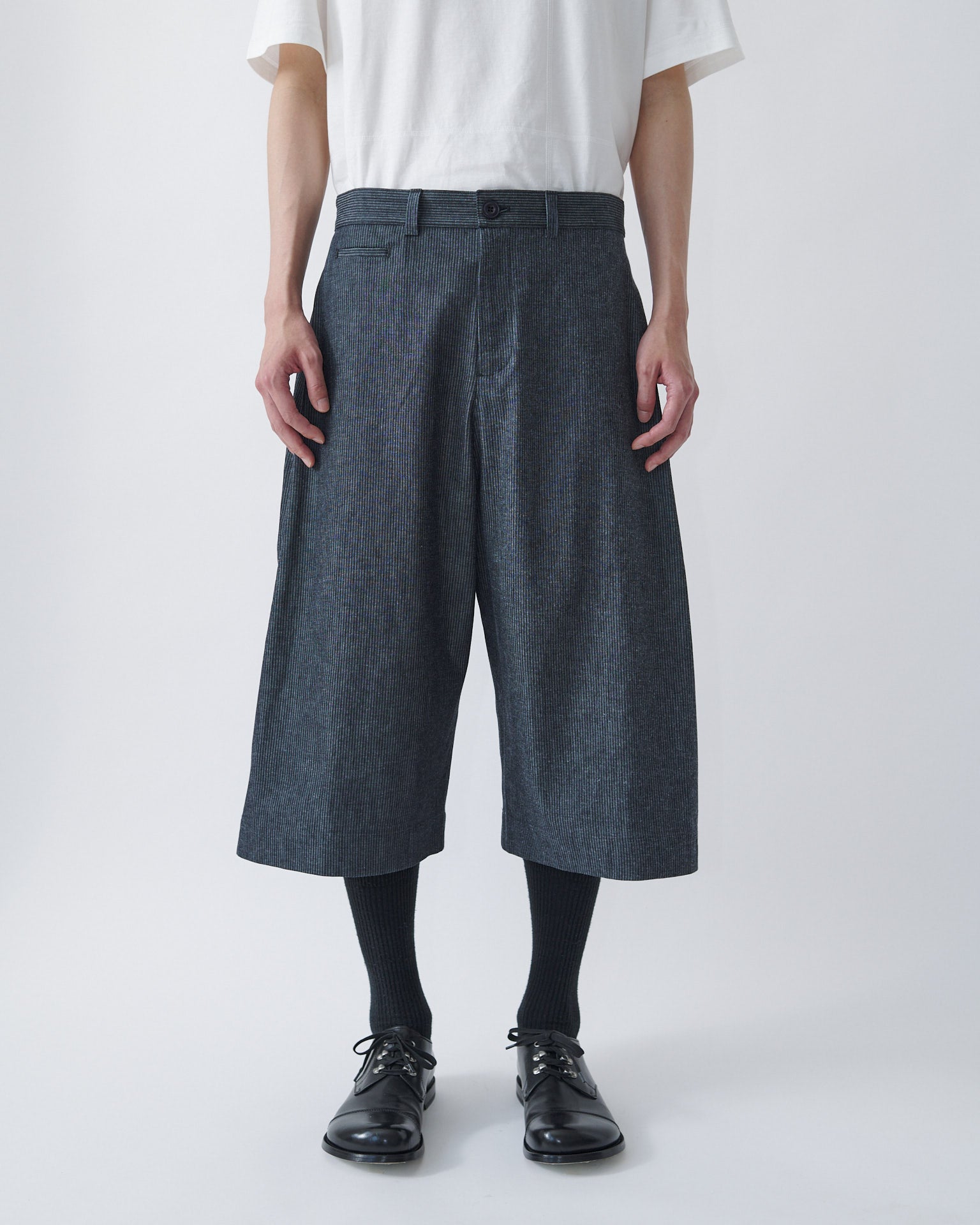 Vincent Short - Indigo Stripe