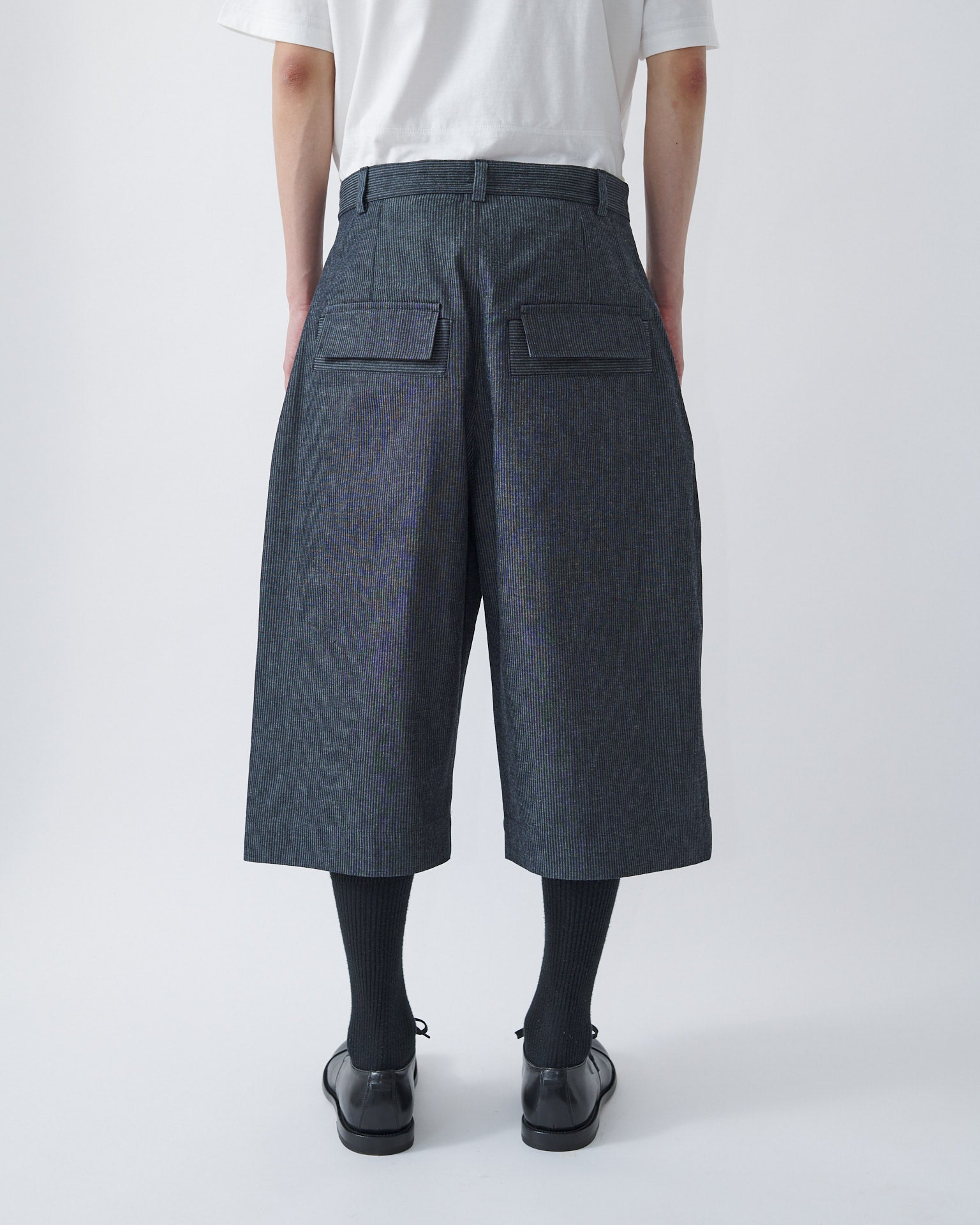 Vincent Short - Indigo Stripe