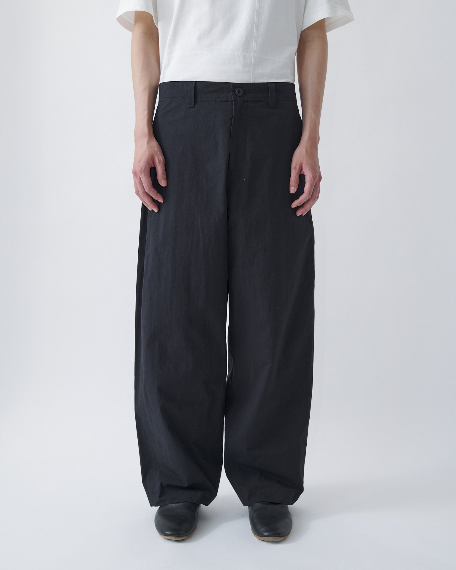 Mainichi Trouser - Powder Black