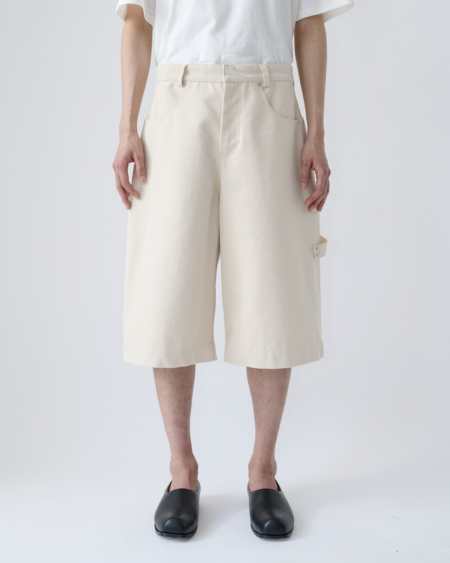 Painter Shorts - Ecru