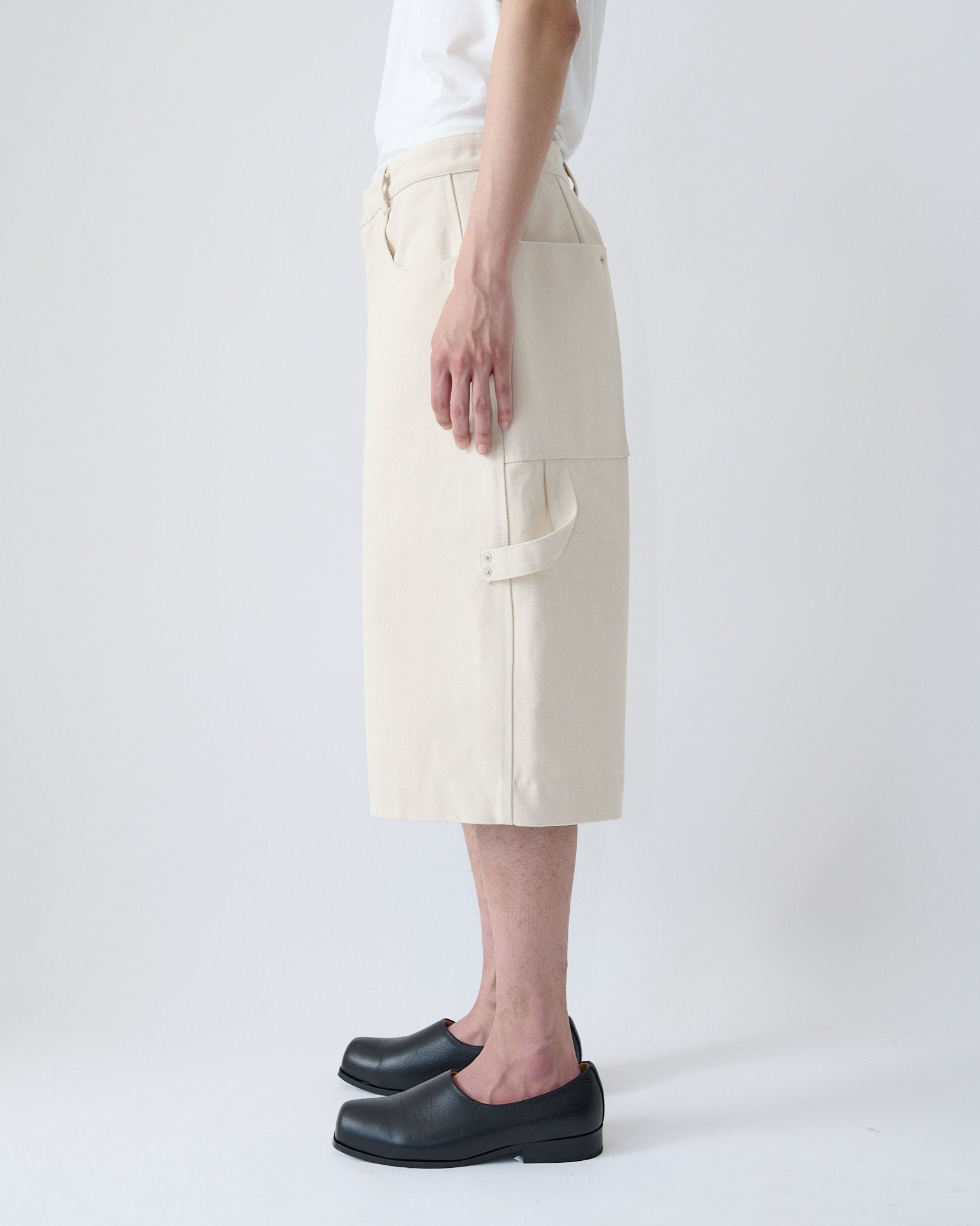 Painter Shorts - Ecru