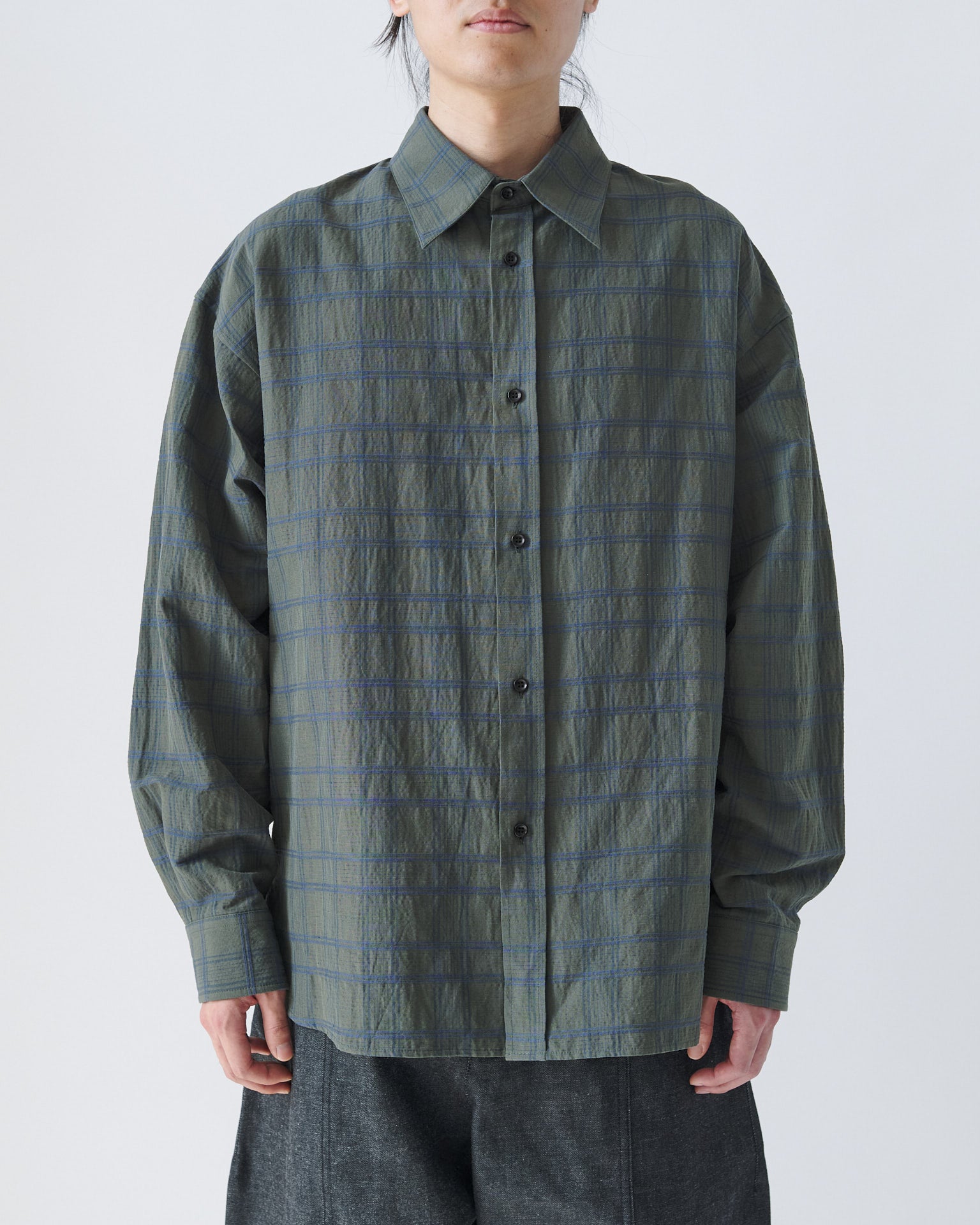 Chisholm Shirt - Harbour Grey Check