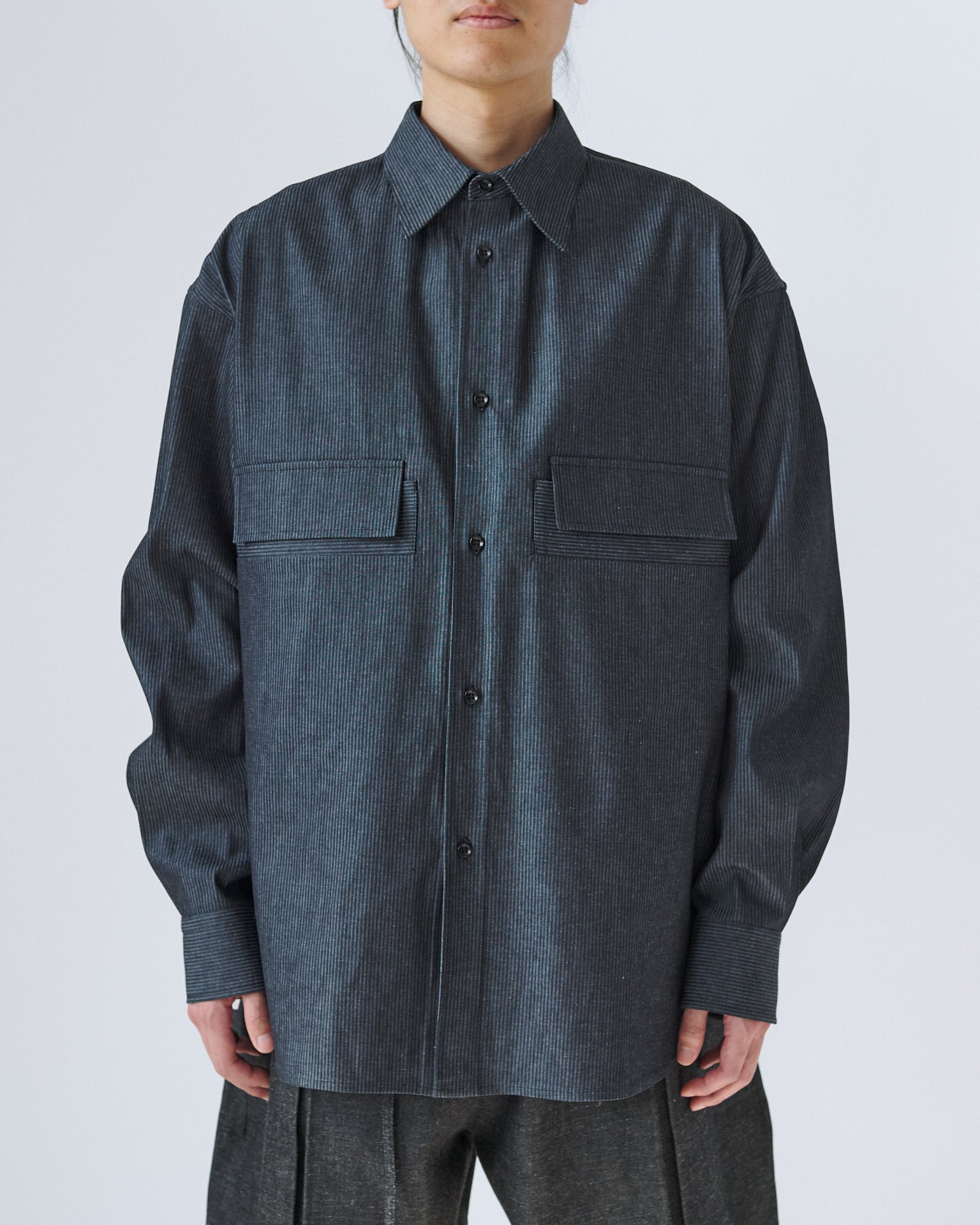 Vincent Shirt - Indigo Stripe