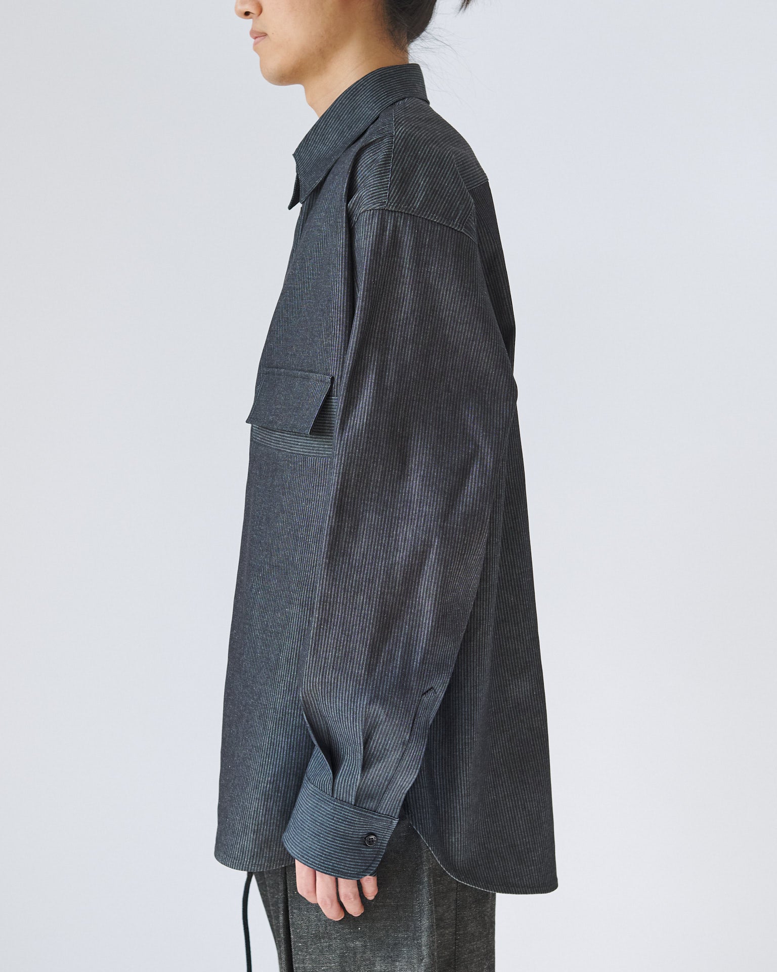 Vincent Shirt - Indigo Stripe