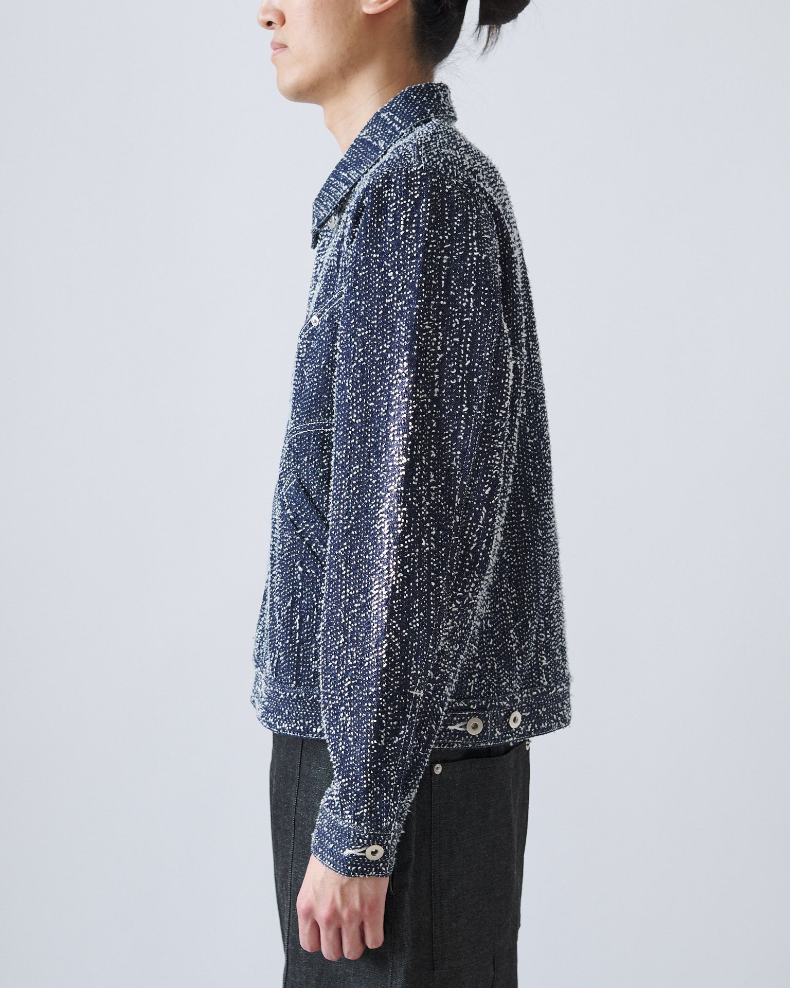 Denim Jiji Jacket - Indigo Snow Nep