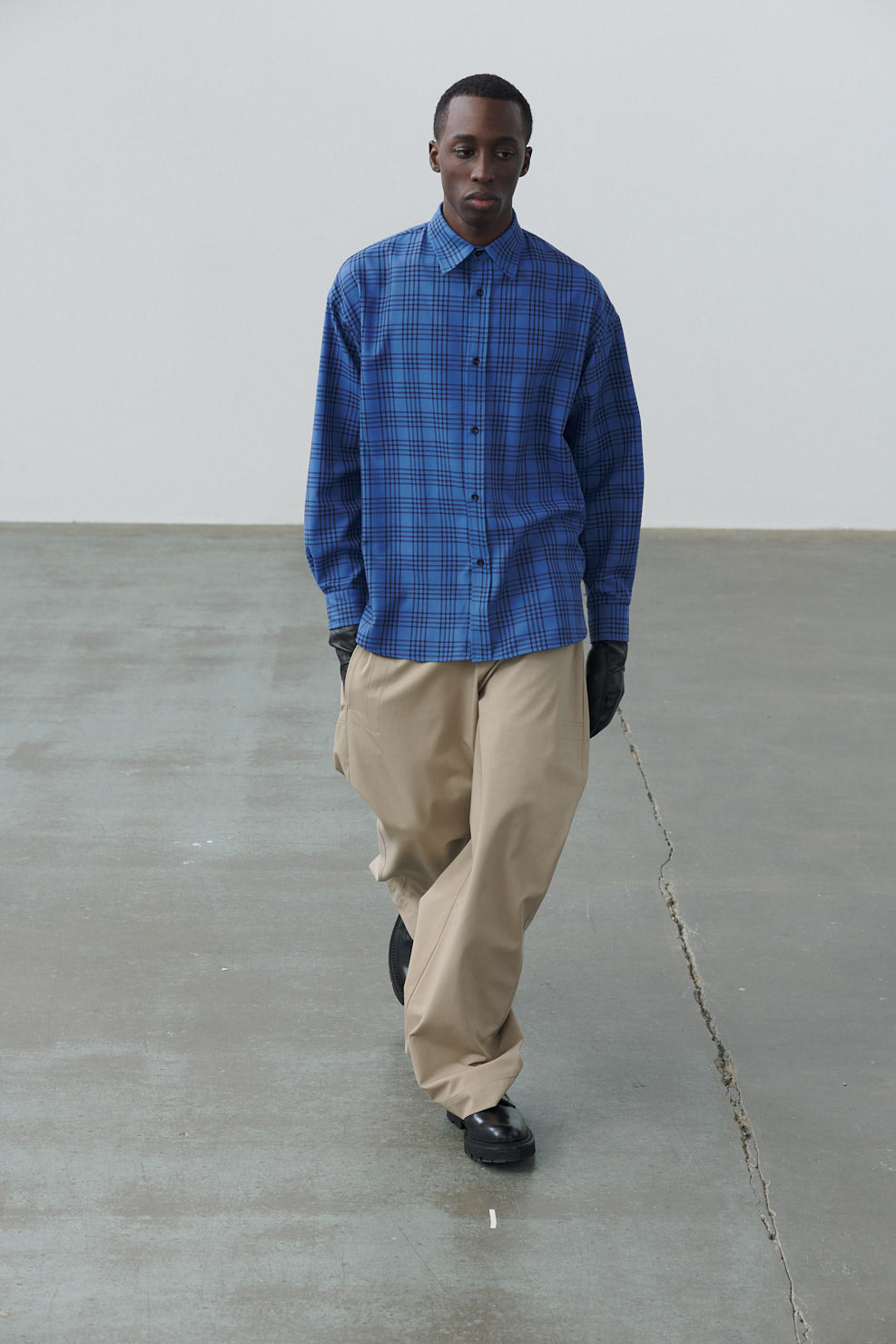 Chisholm Shirt - Royal Blue Check