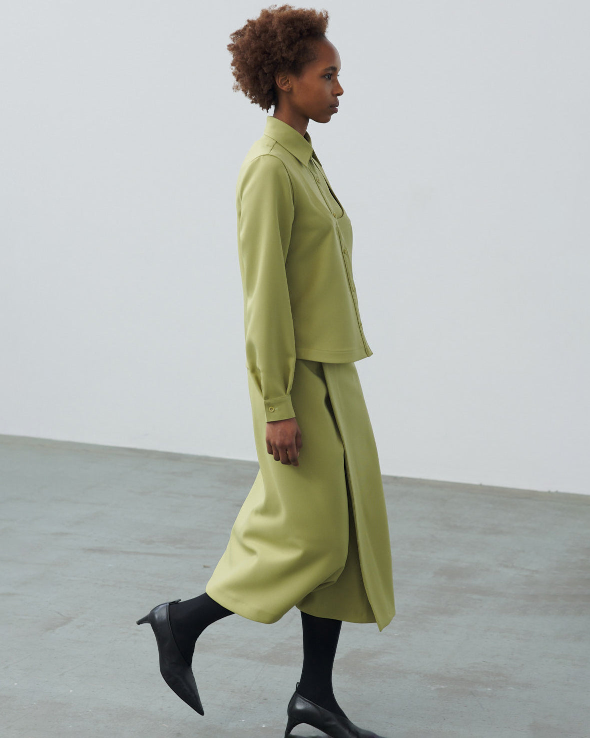 Wrap Skirt - Pistacchio