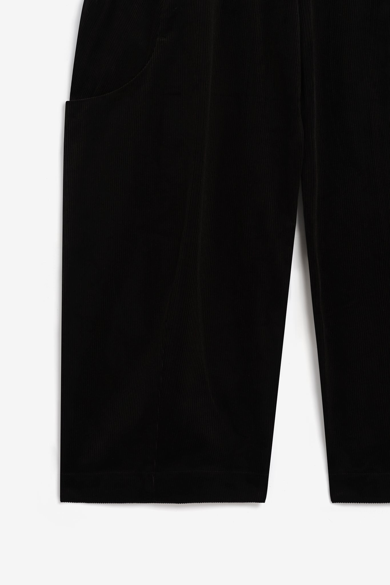 Malay Trouser - Black Corduroy