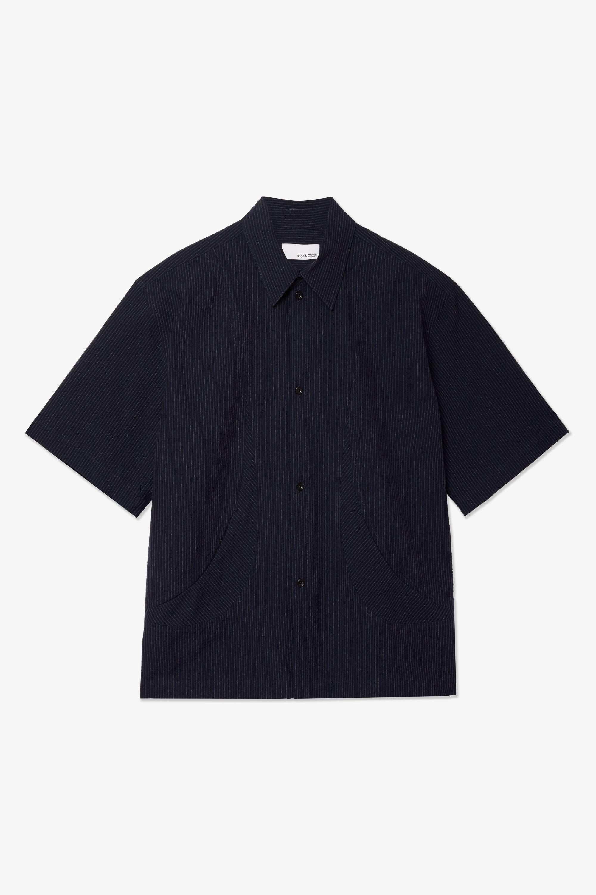 Takeshi Shirt - Indigo Stripe
