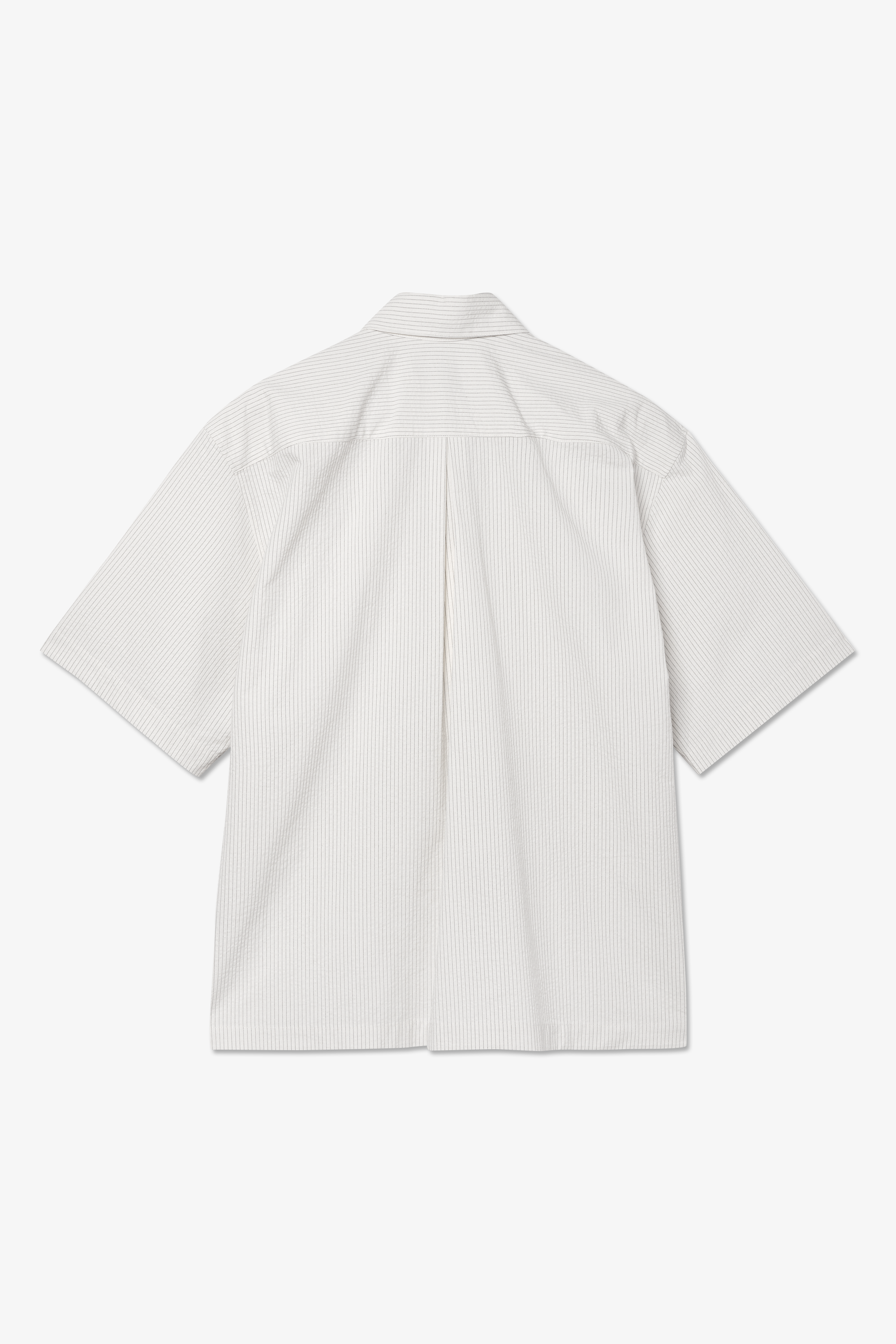 Takeshi Shirt - Ivory Stripe