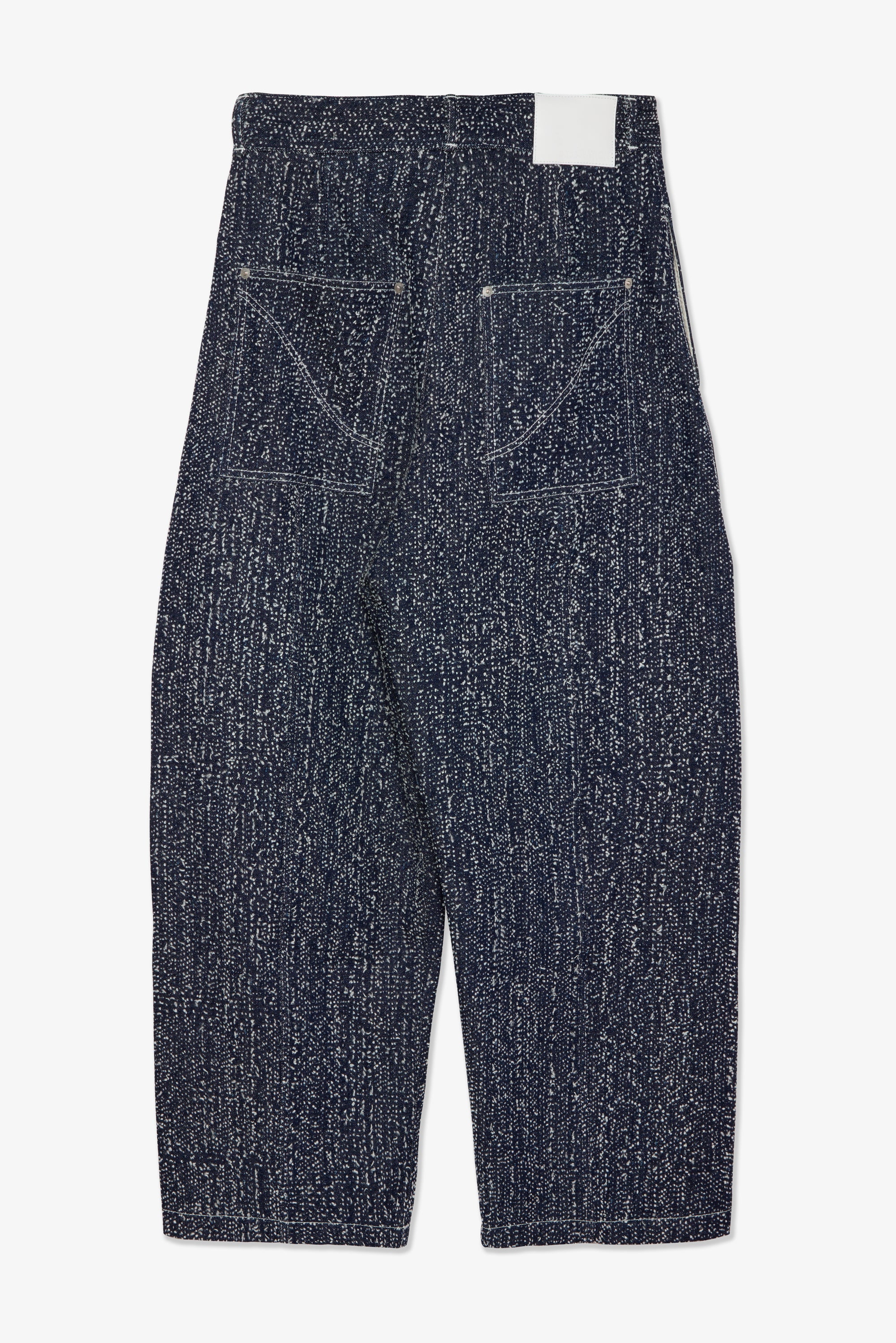 Welt Trouser Denim - Indigo Snow Nep