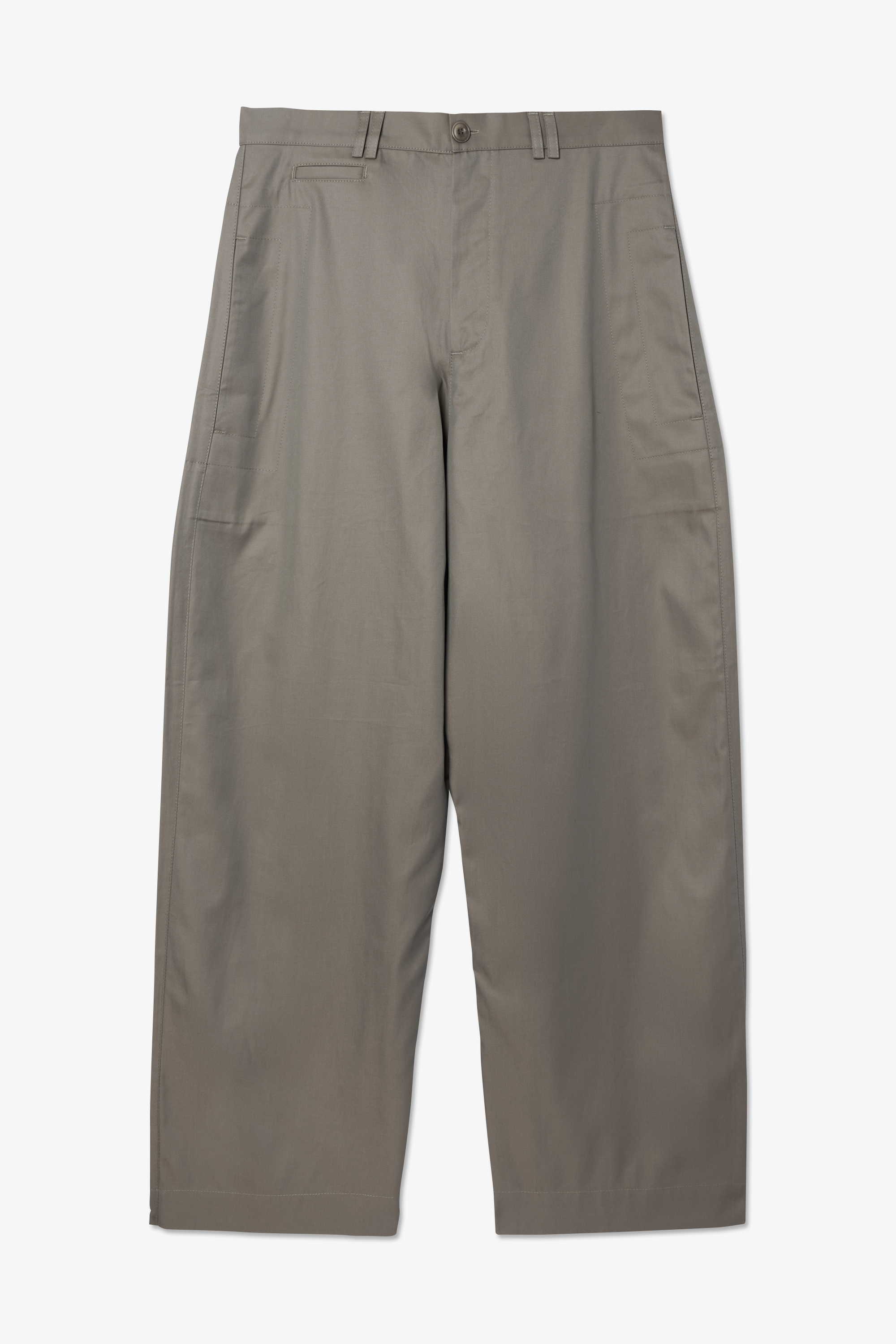 Wide Tailored Trouser - Tropical Taupe
