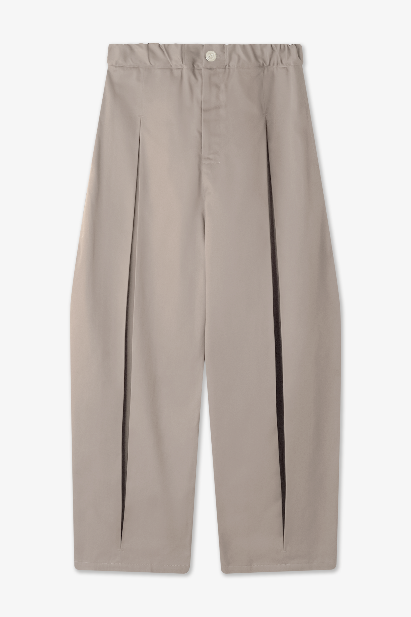 Box Pleat Trouser - Muted Lilac