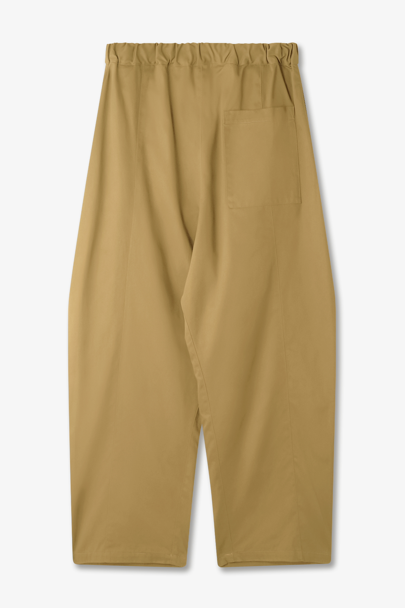 Box Pleat Trouser - Sand