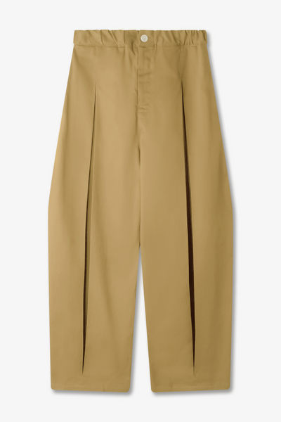 パンツ SAGE NATION BOXPLEAT TROUSERS pants Box Pleat Trouser - Sand – SAGE NATION