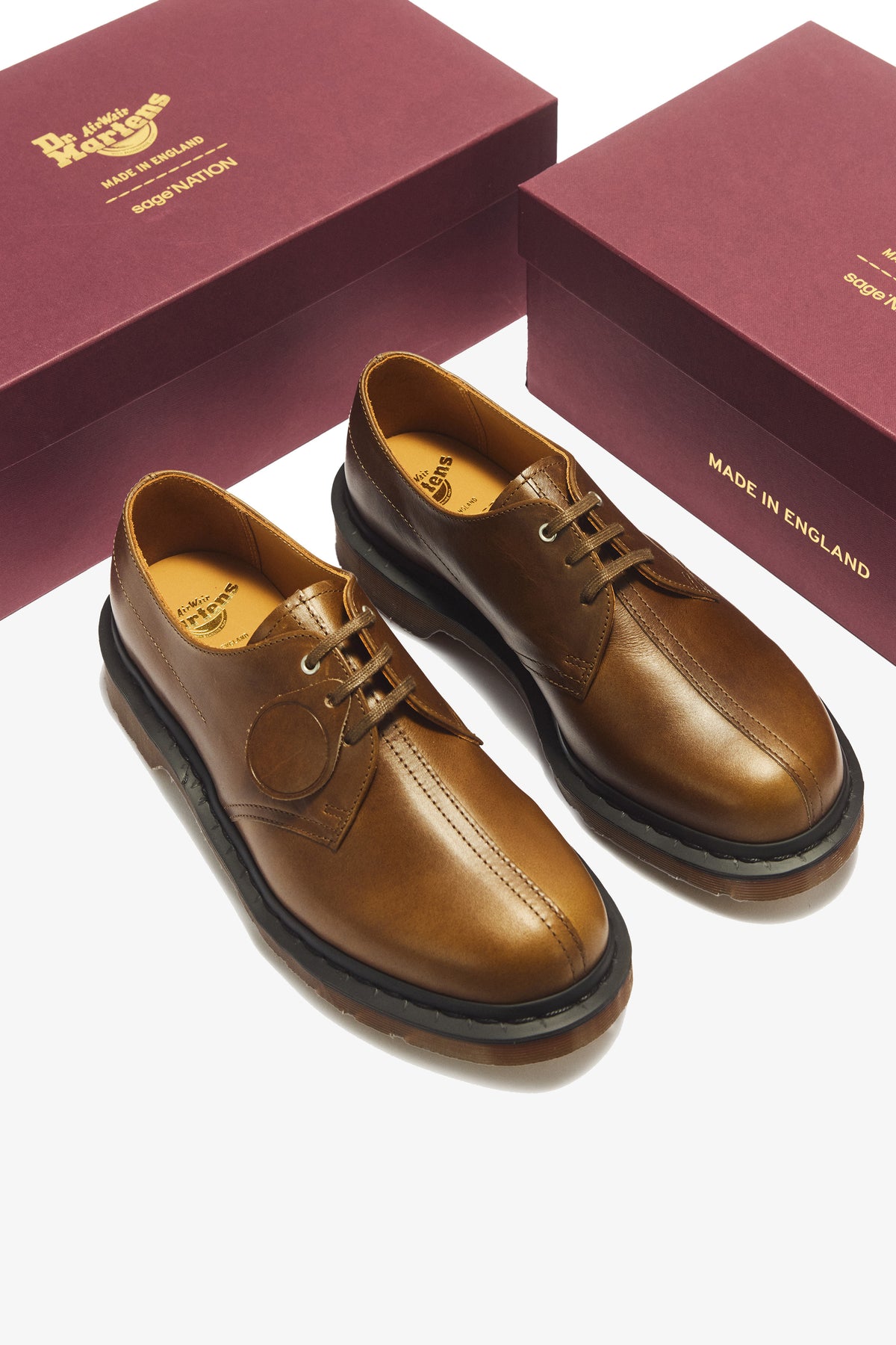 Sage Nation + Dr martens 1461 Clove