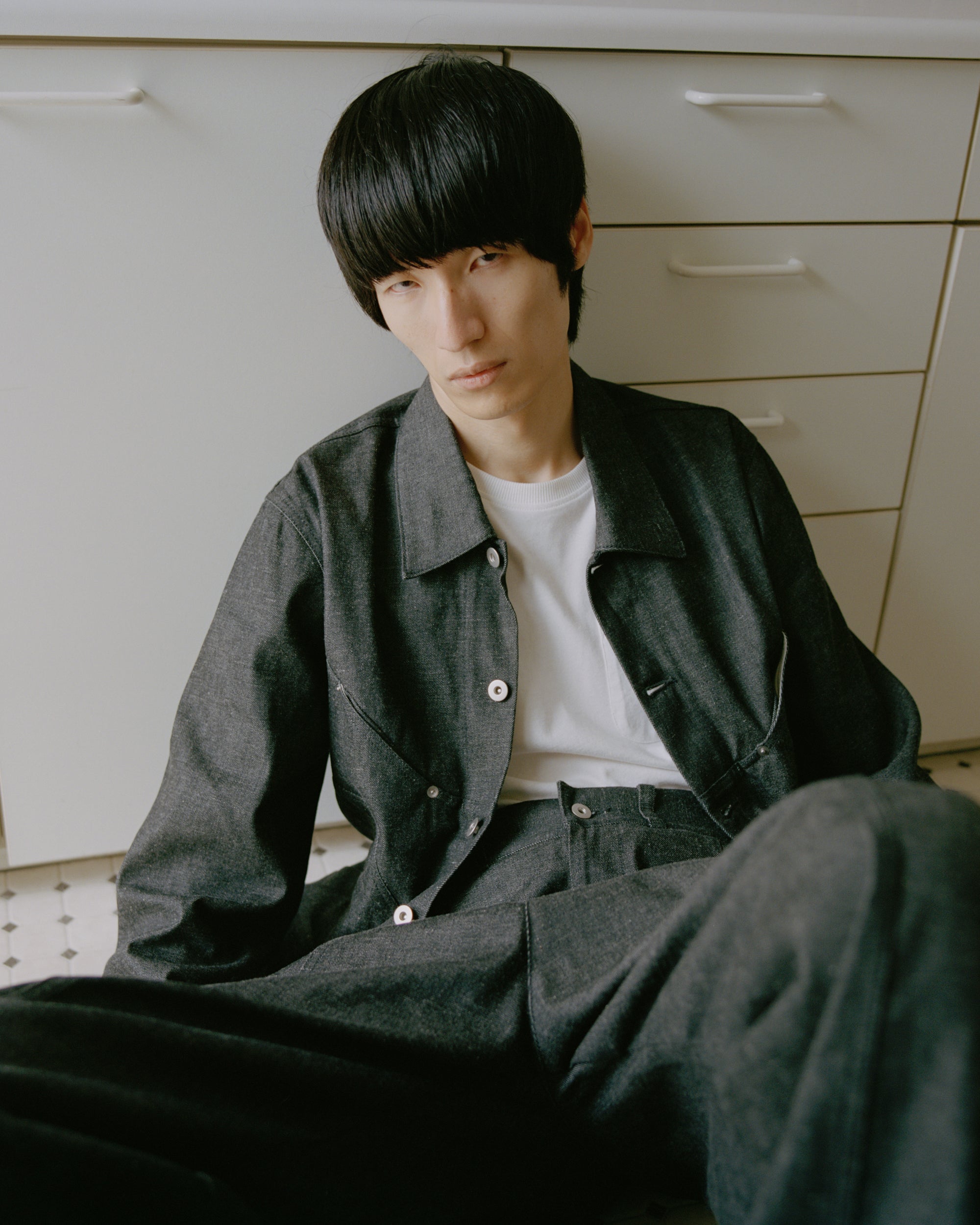 Denim Jiji Jacket - Raw Black