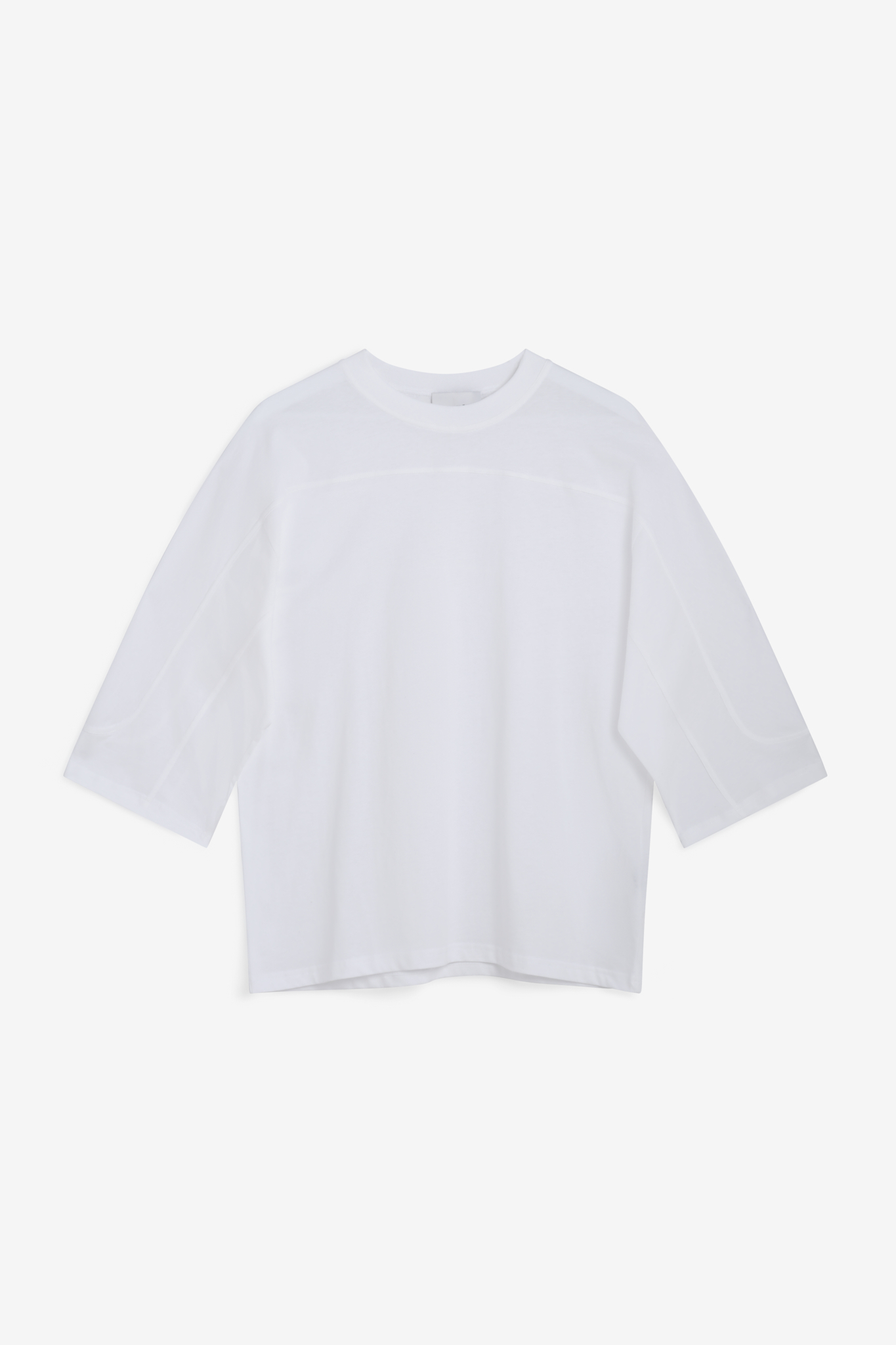 S090 WELT TEE_WHITE_FRONT